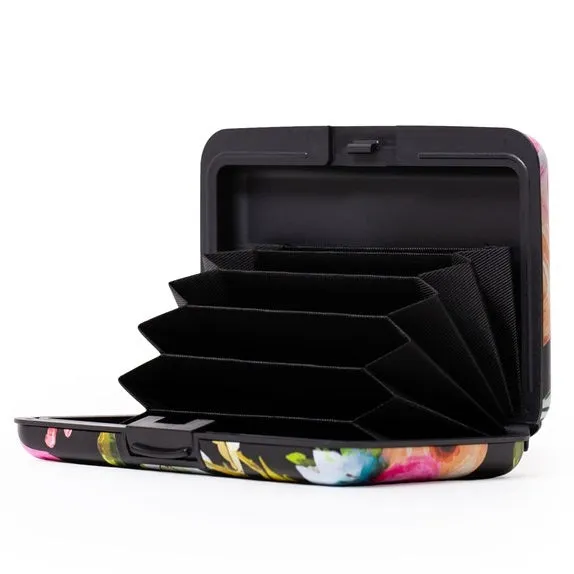 RFID Secure Armored Wallet Butterflies