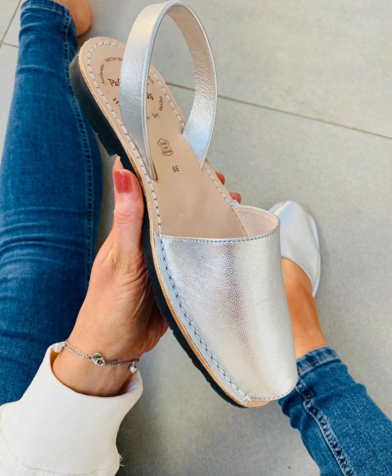 Silver Leather
