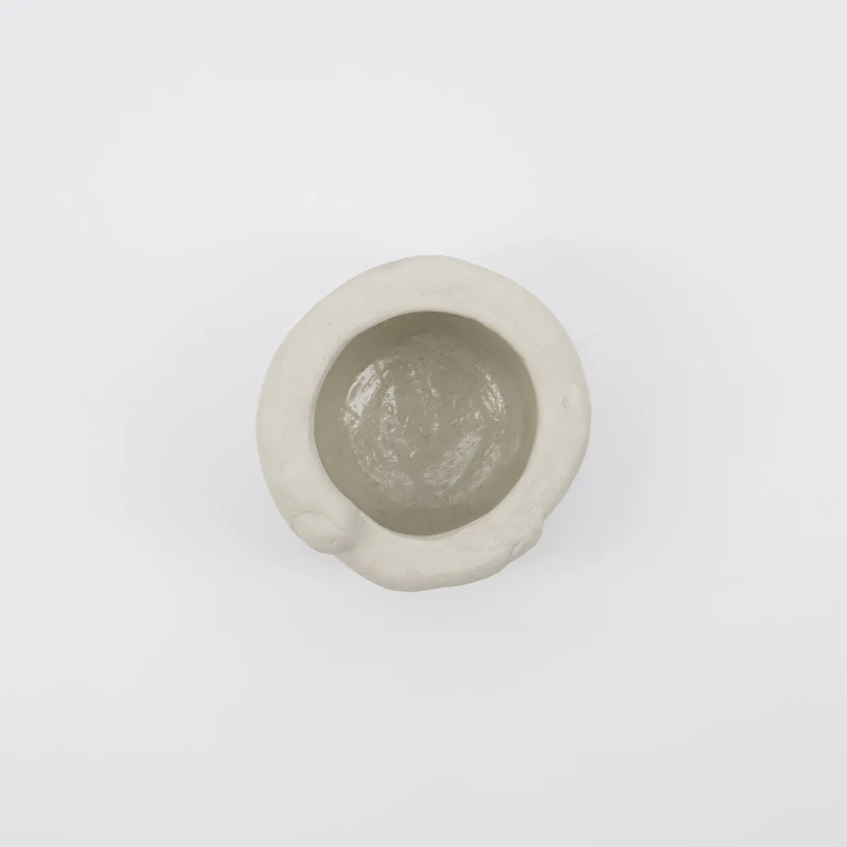 Small Earthenware Hands Storage Pot