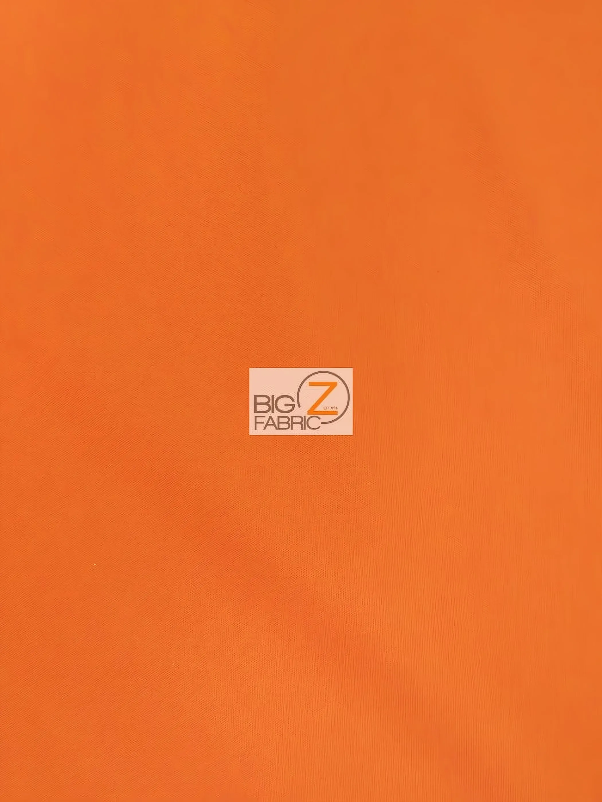 Solid Canvas Outdoor Anti-UV Waterproof Fabric / Orange / 20 Yard Roll