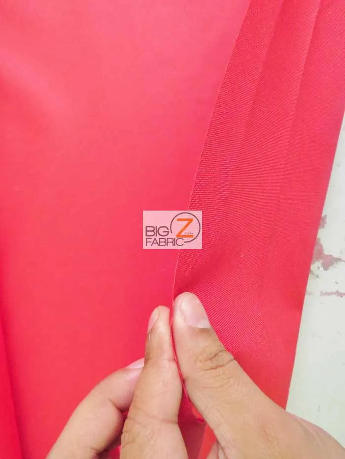 Solid Canvas Outdoor Anti-UV Waterproof Fabric / Orange / 20 Yard Roll