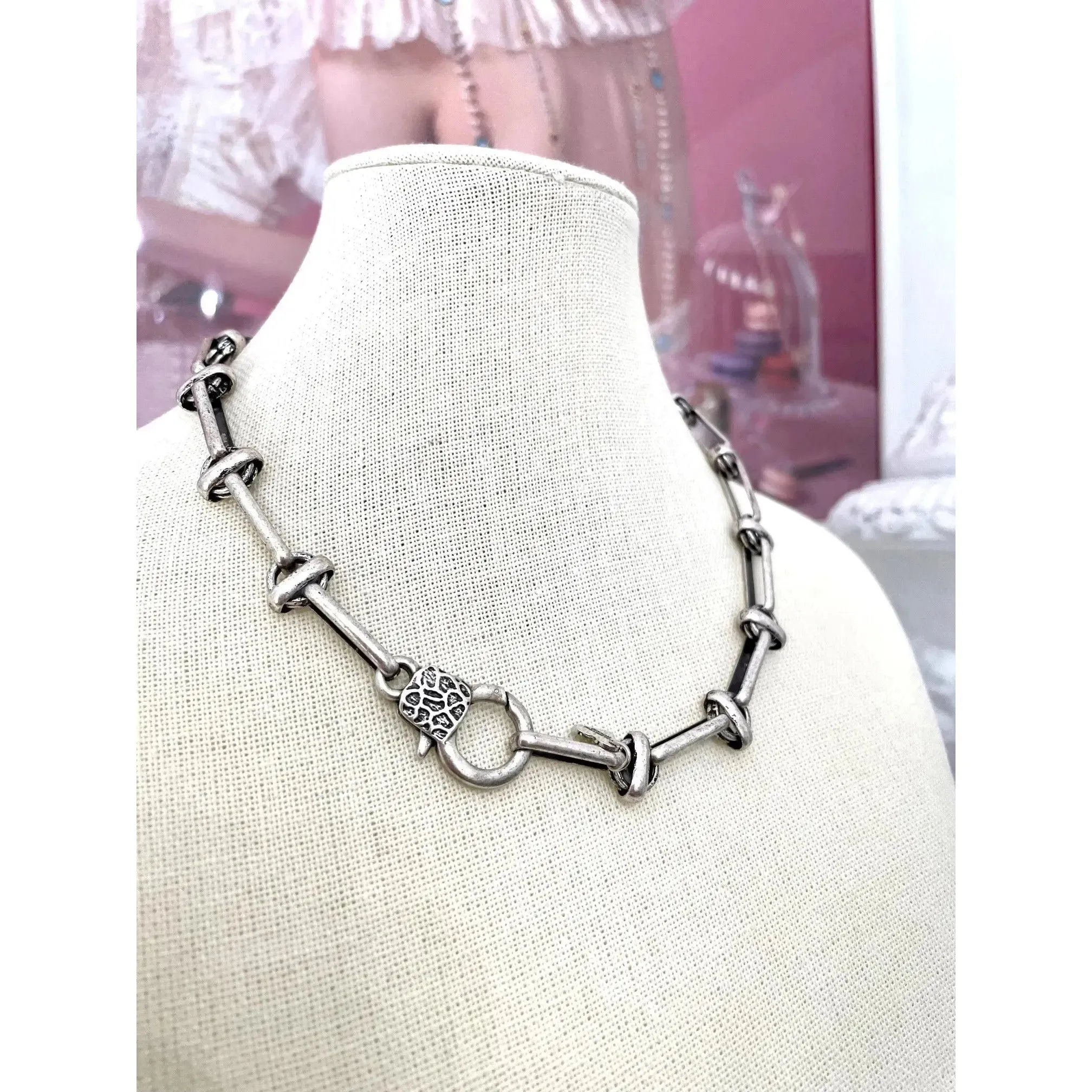 Stallion Necklace - Silver