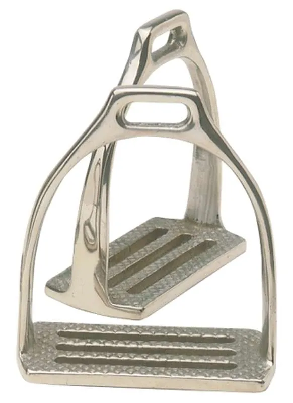 Stirrups 4 Bar Stock Chrome Plate Steel