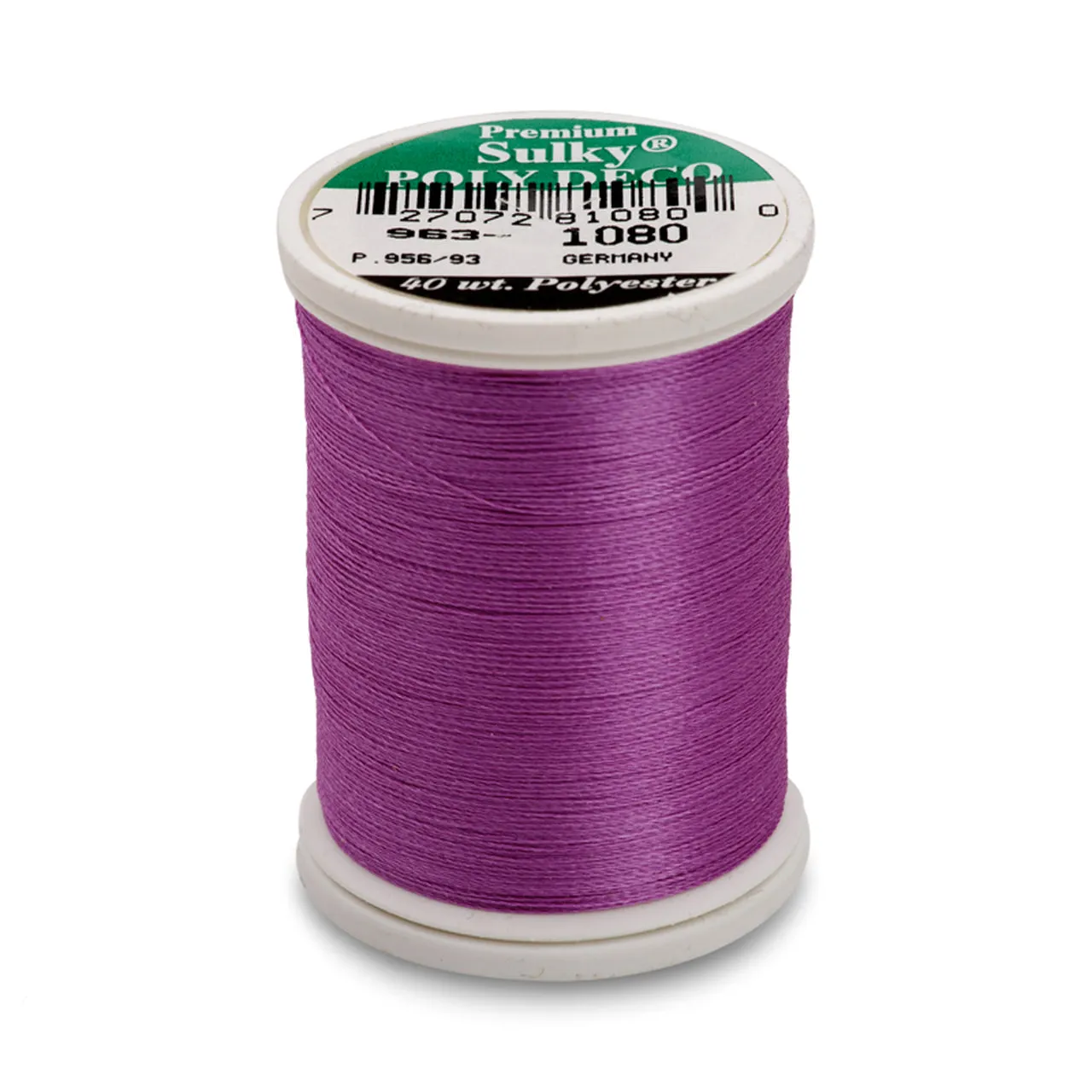 Sulky 40 Wt. Poly Deco Thread - Greens, Blues, Purples