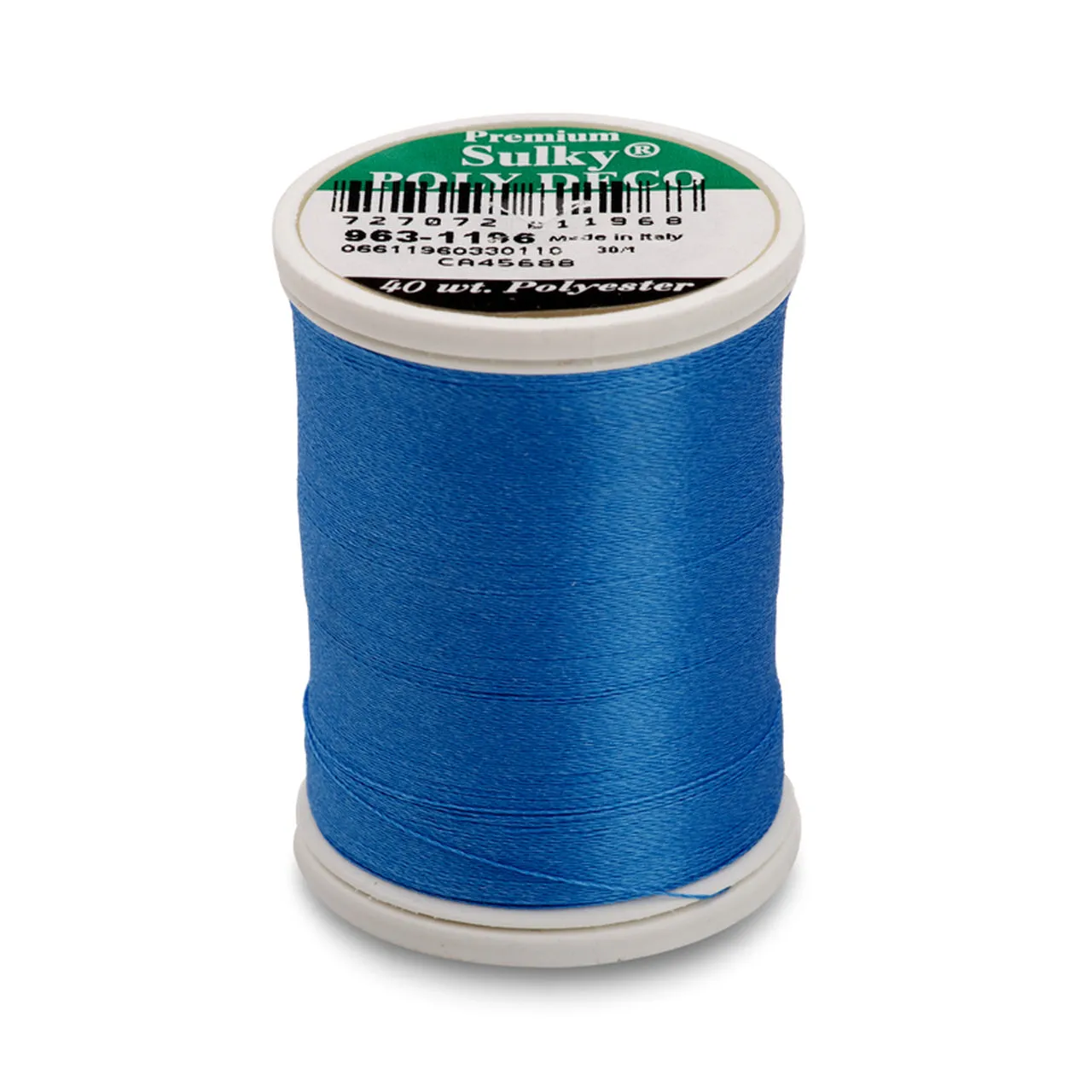 Sulky 40 Wt. Poly Deco Thread - Greens, Blues, Purples