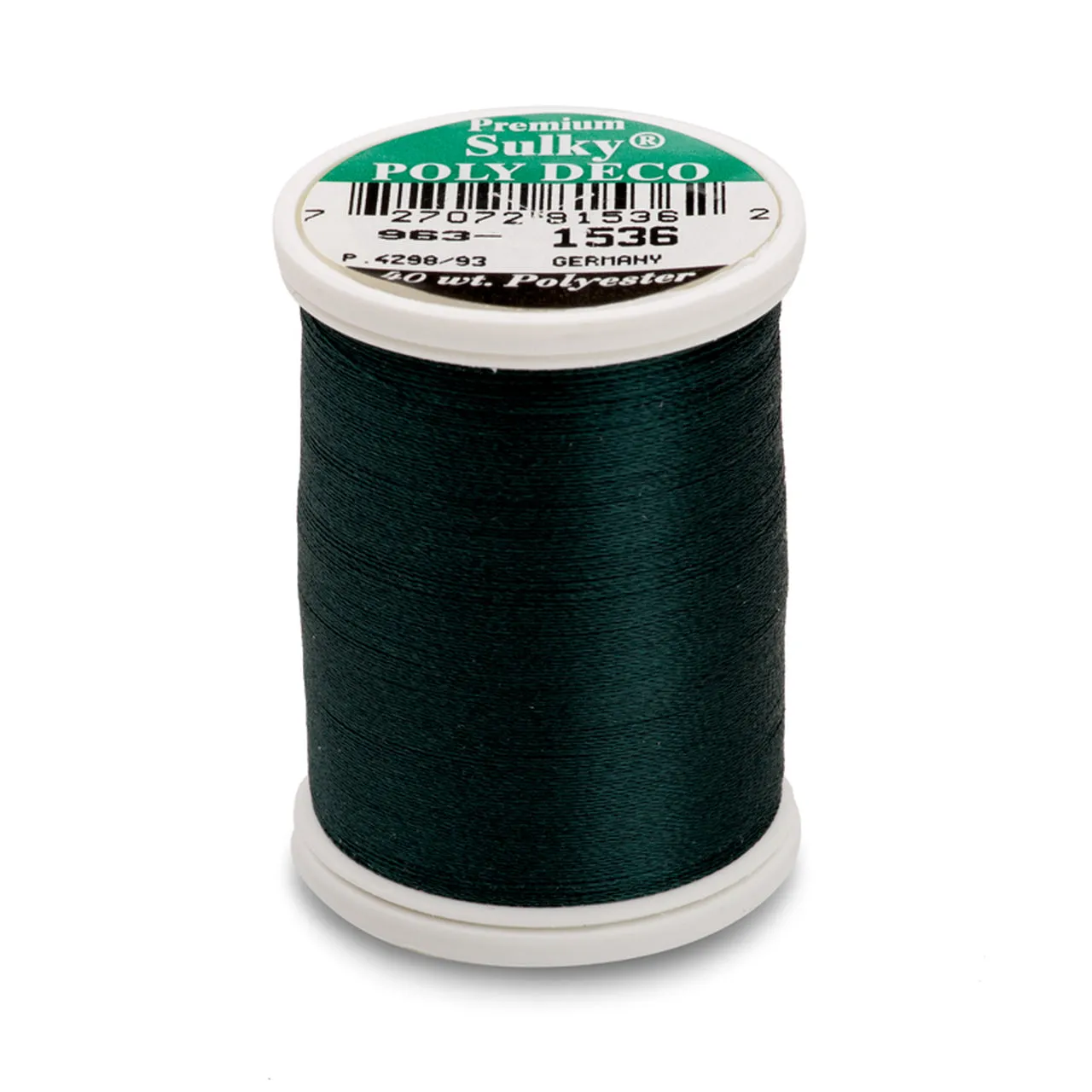 Sulky 40 Wt. Poly Deco Thread - Greens, Blues, Purples