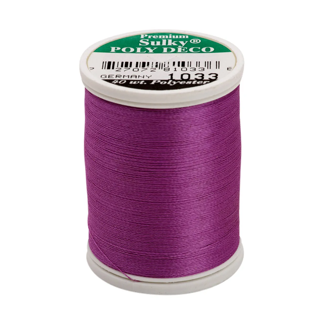 Sulky 40 Wt. Poly Deco Thread - Greens, Blues, Purples