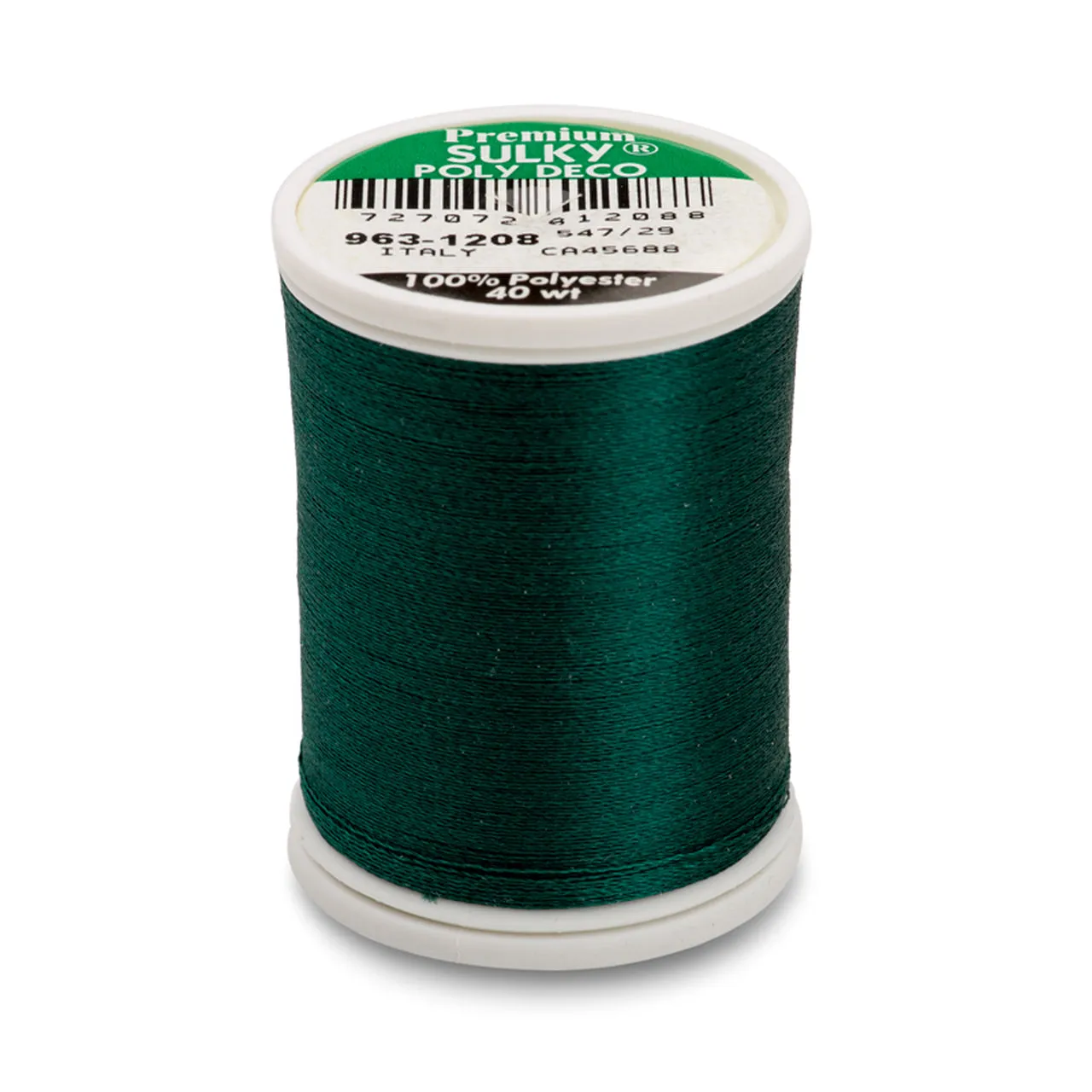 Sulky 40 Wt. Poly Deco Thread - Greens, Blues, Purples