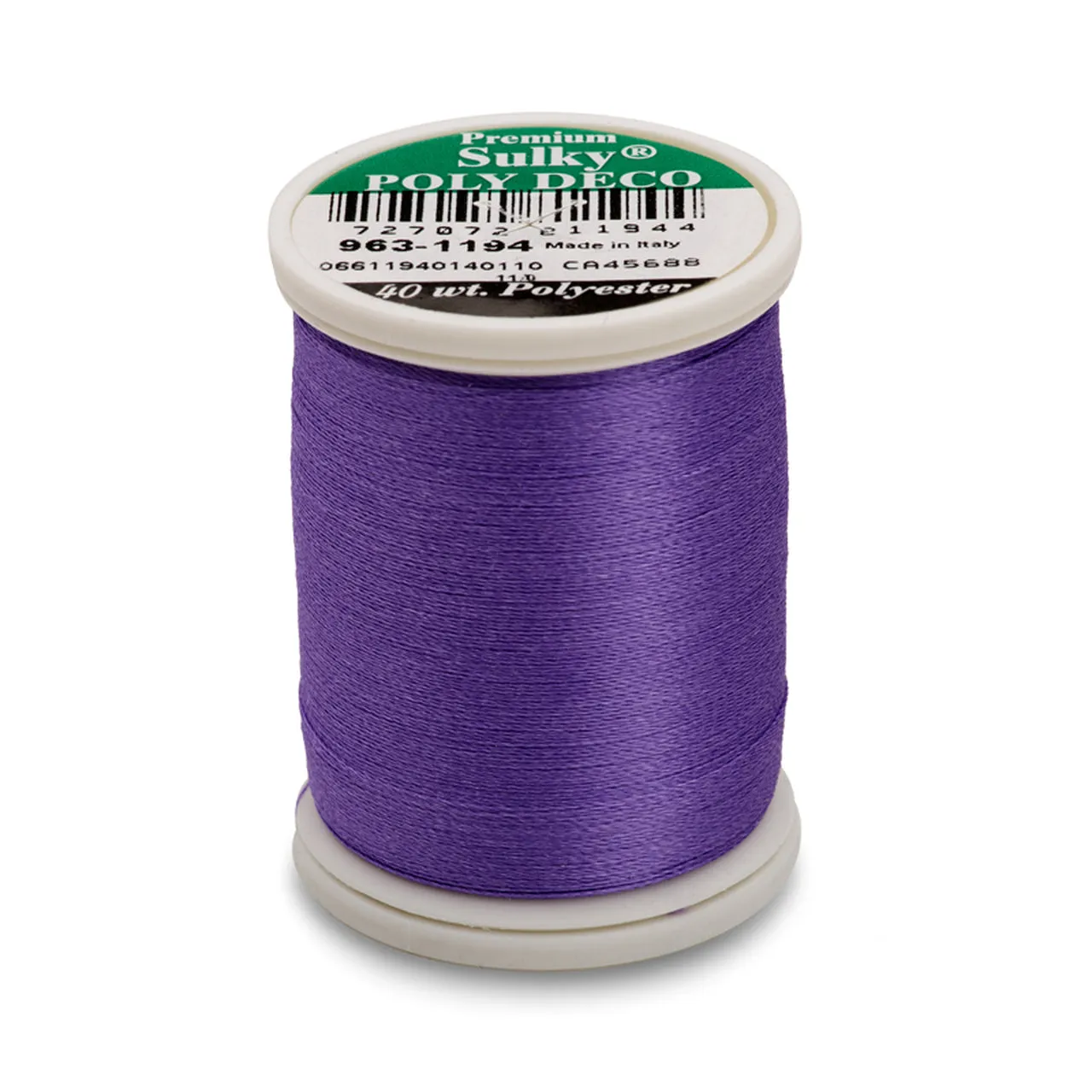 Sulky 40 Wt. Poly Deco Thread - Greens, Blues, Purples