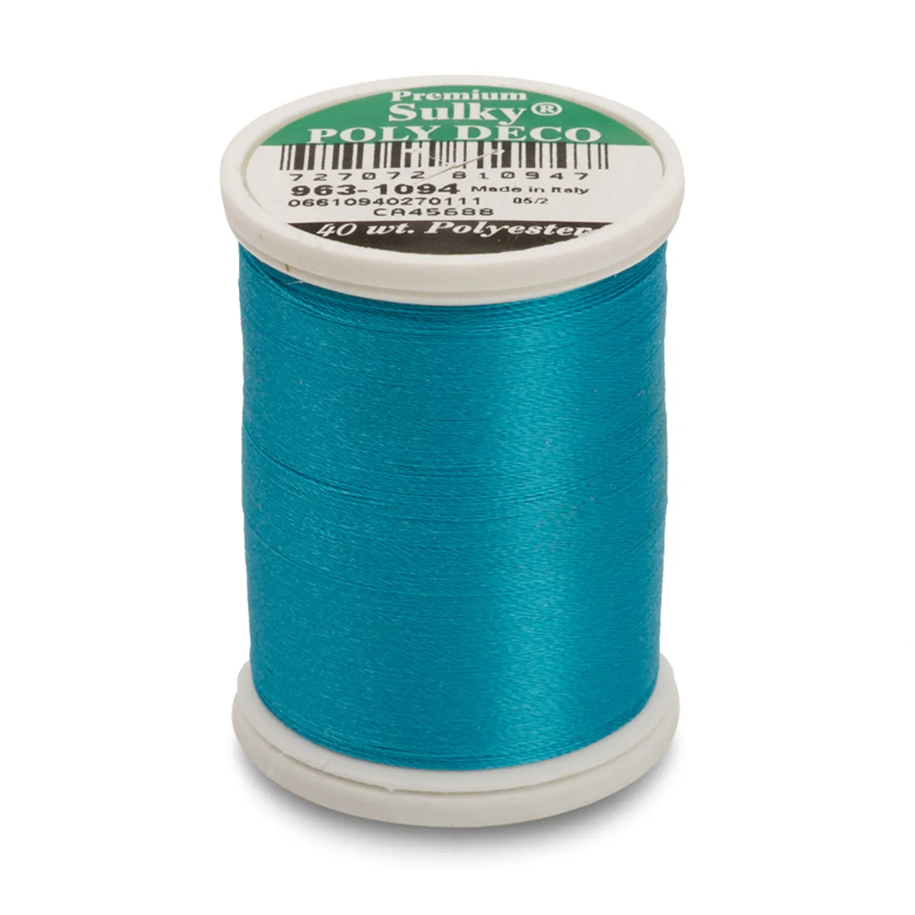 Sulky 40 Wt. Poly Deco Thread - Greens, Blues, Purples