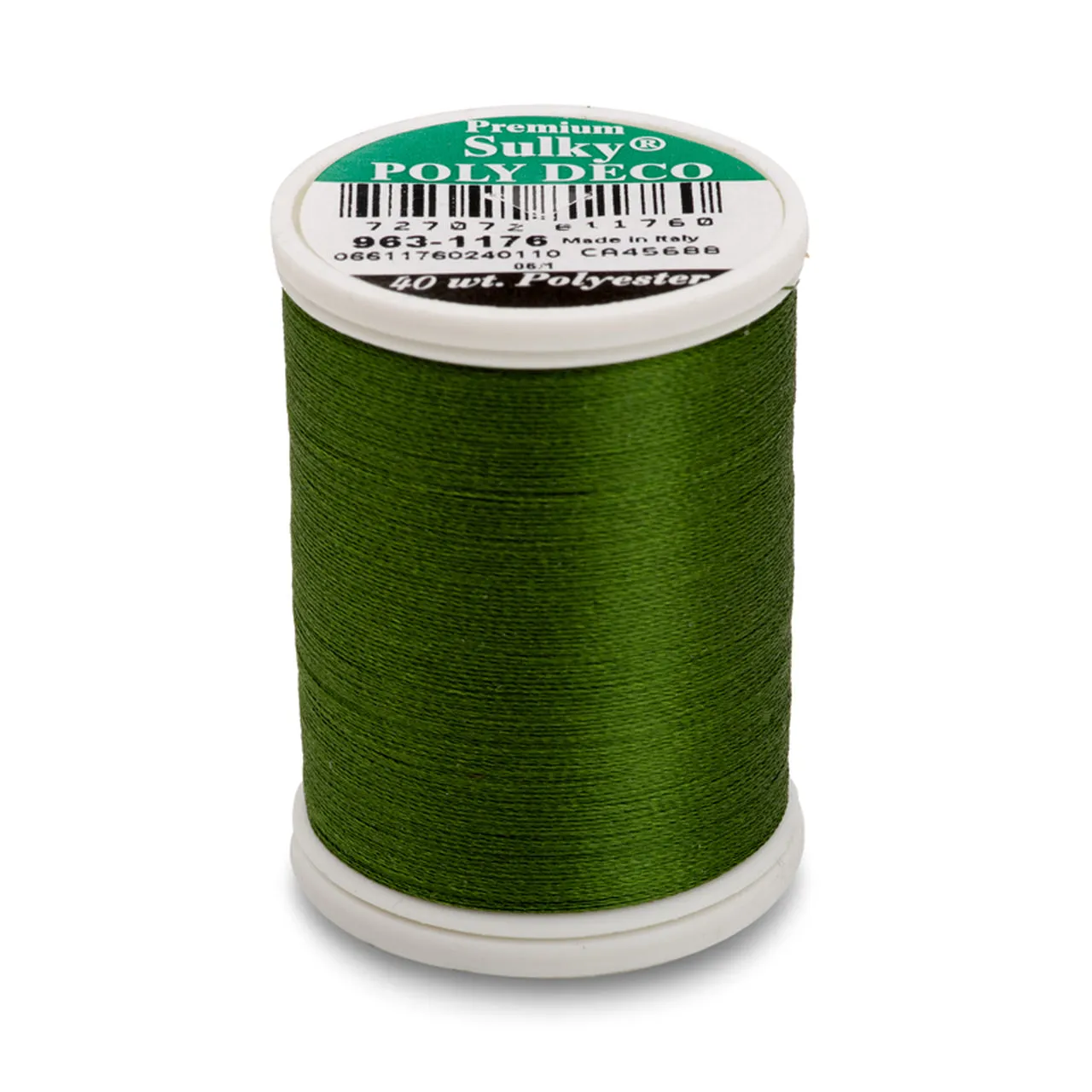 Sulky 40 Wt. Poly Deco Thread - Greens, Blues, Purples