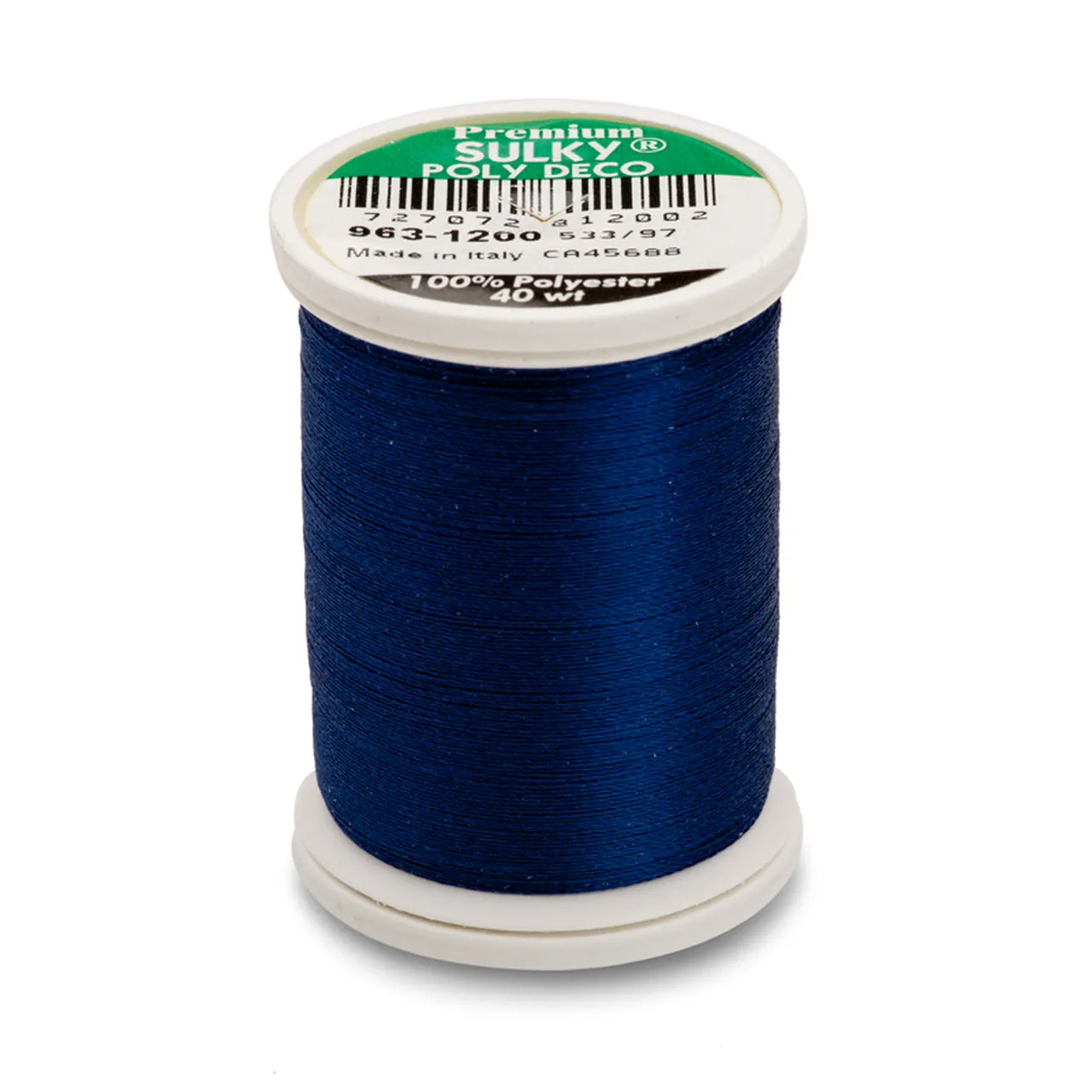 Sulky 40 Wt. Poly Deco Thread - Greens, Blues, Purples