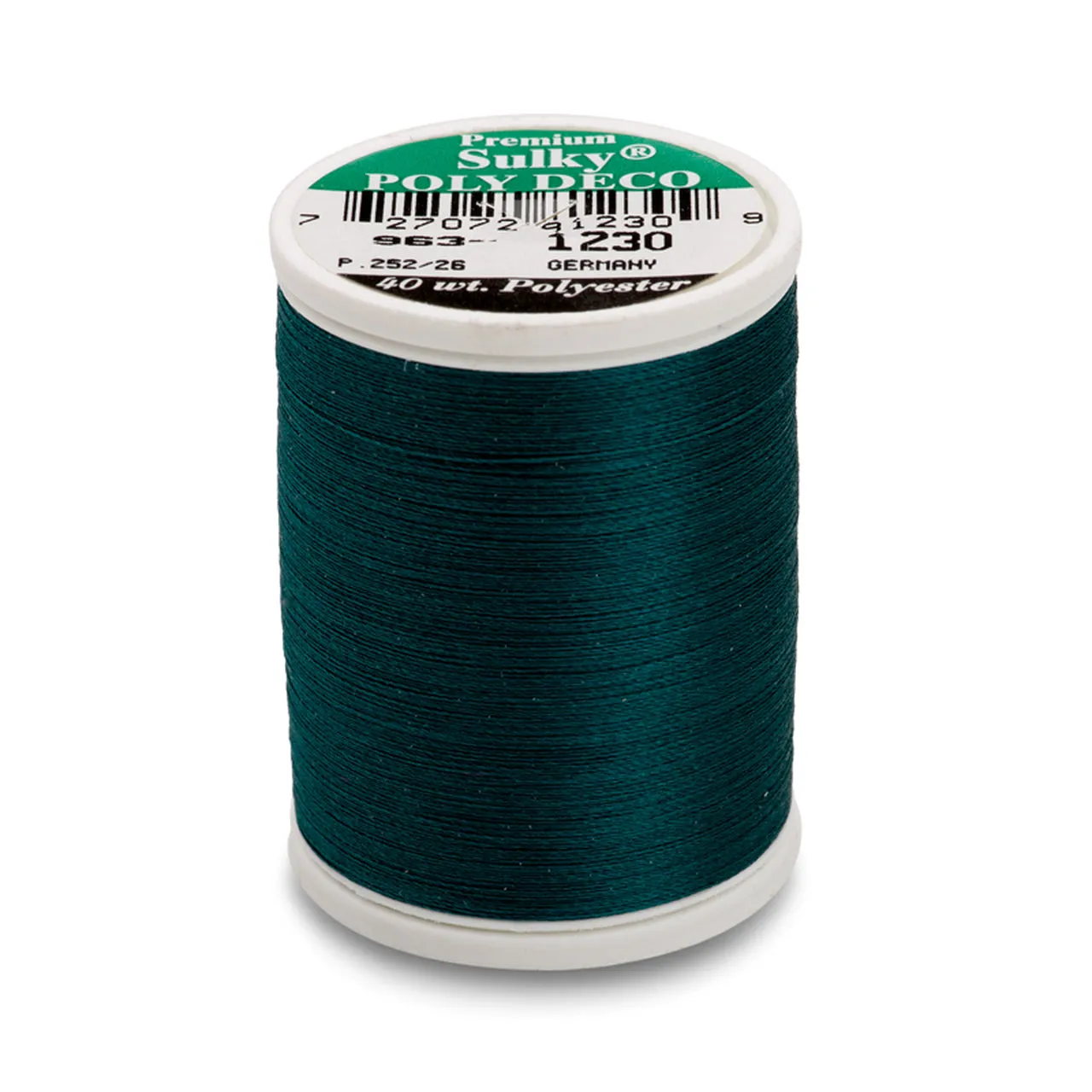 Sulky 40 Wt. Poly Deco Thread - Greens, Blues, Purples