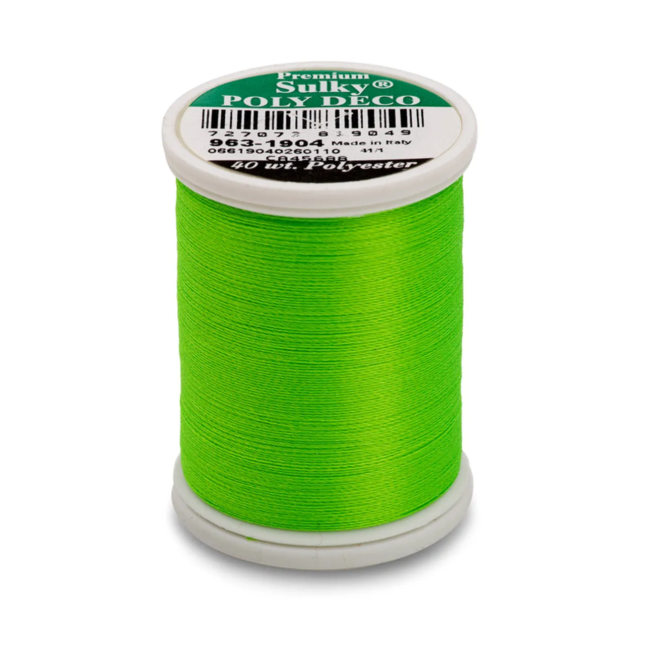Sulky 40 Wt. Poly Deco Thread - Greens, Blues, Purples