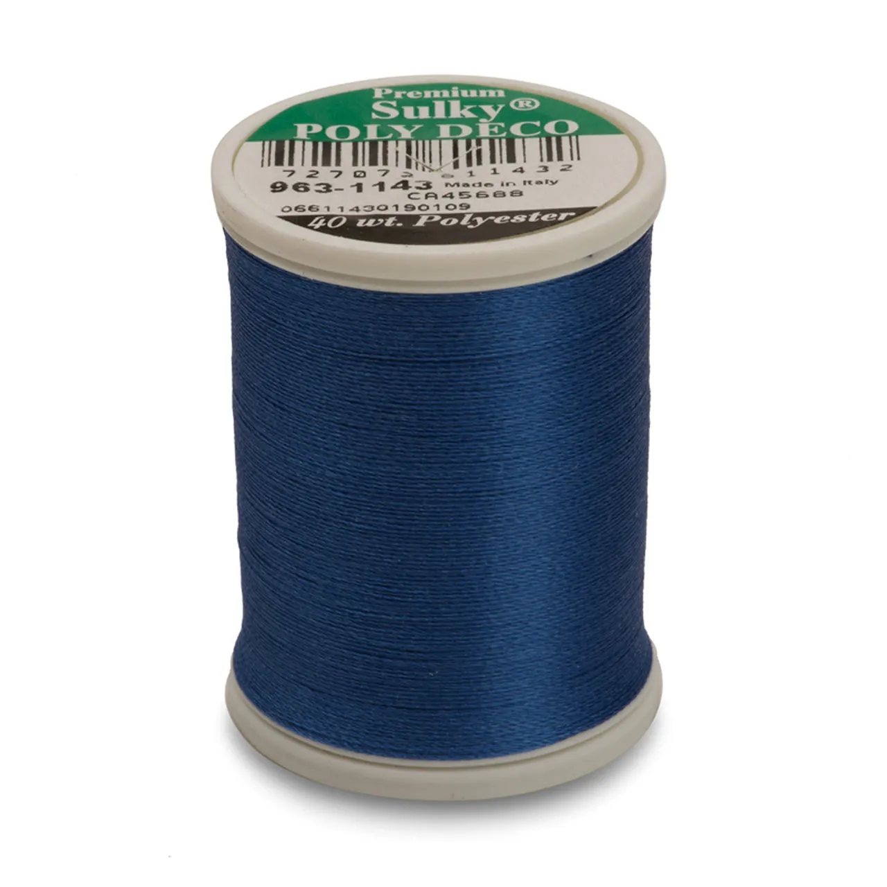 Sulky 40 Wt. Poly Deco Thread - Greens, Blues, Purples