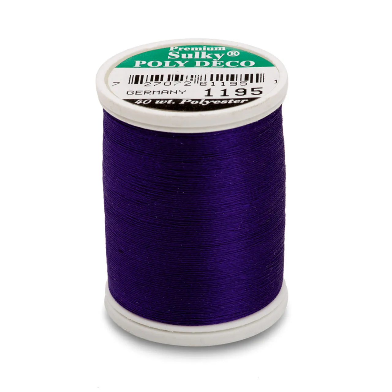 Sulky 40 Wt. Poly Deco Thread - Greens, Blues, Purples