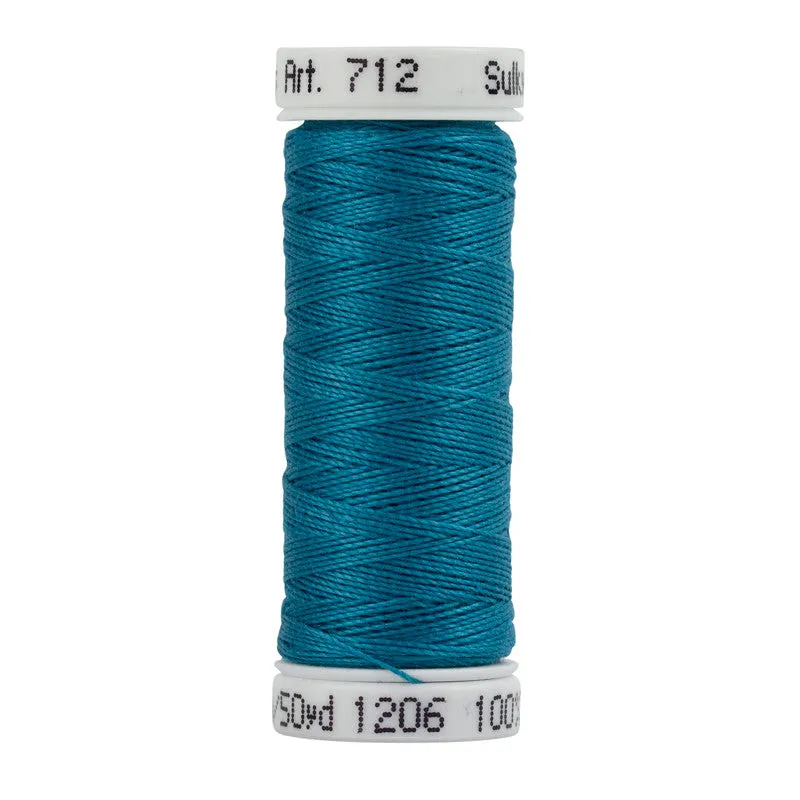 Sulky 40 Wt. Poly Deco Thread - Greens, Blues, Purples