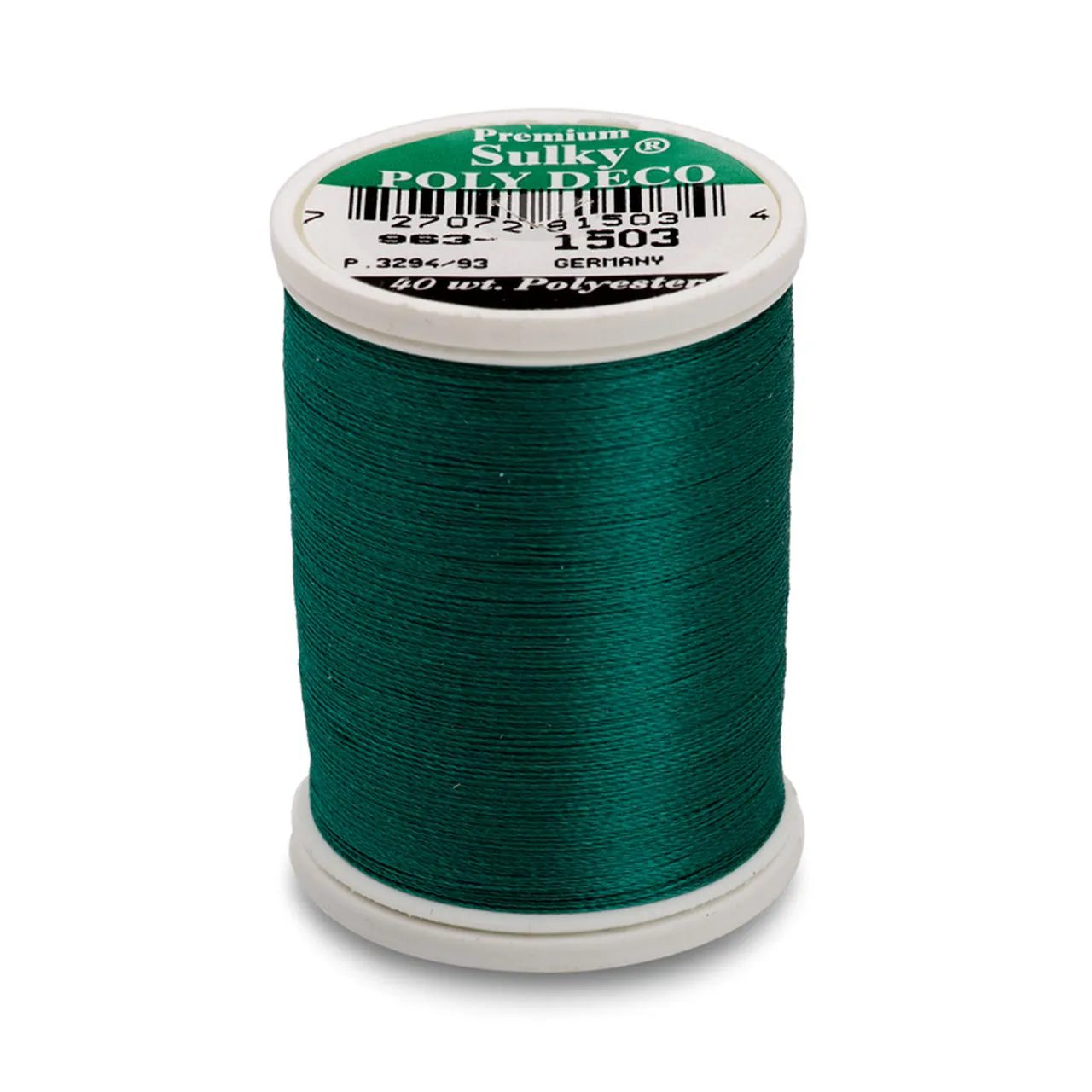 Sulky 40 Wt. Poly Deco Thread - Greens, Blues, Purples