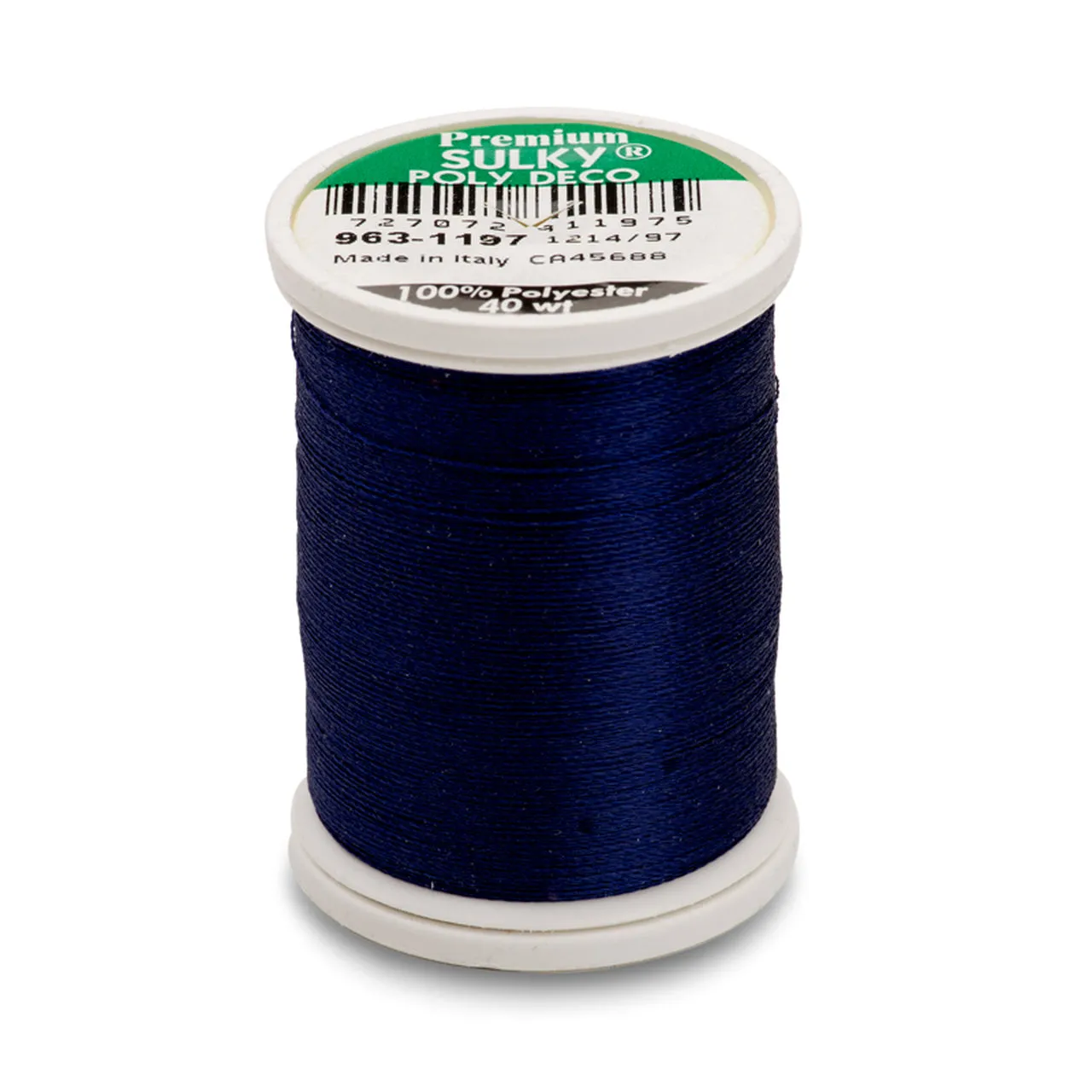 Sulky 40 Wt. Poly Deco Thread - Greens, Blues, Purples