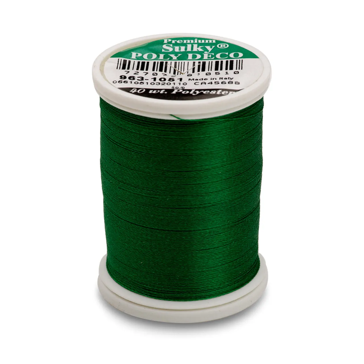 Sulky 40 Wt. Poly Deco Thread - Greens, Blues, Purples