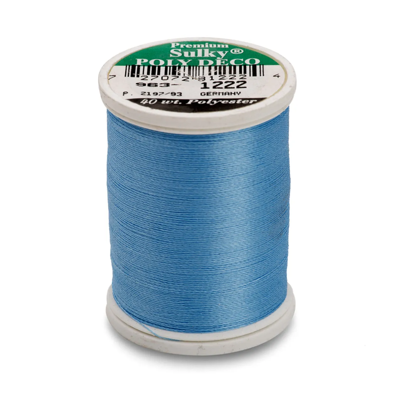 Sulky 40 Wt. Poly Deco Thread - Greens, Blues, Purples