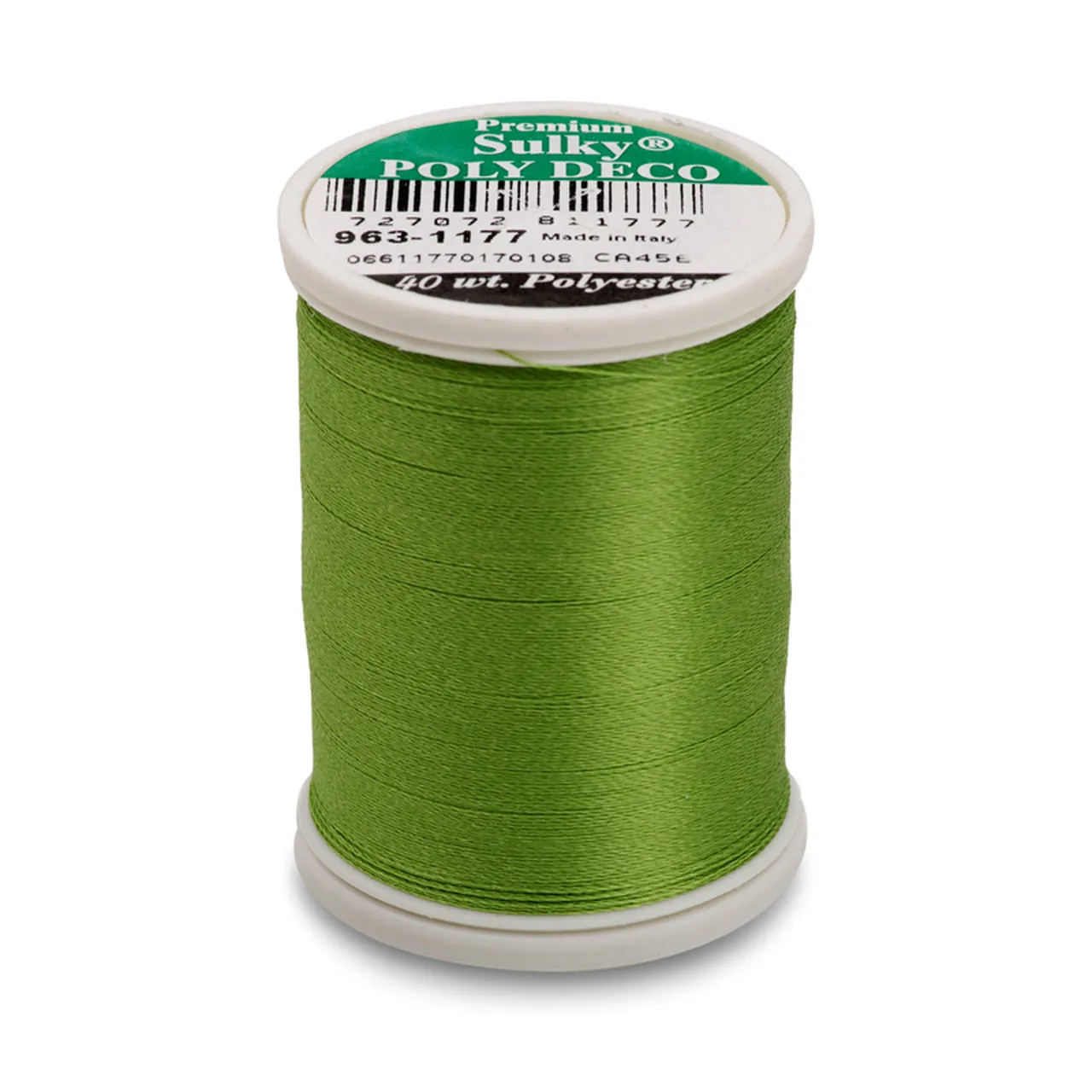 Sulky 40 Wt. Poly Deco Thread - Greens, Blues, Purples