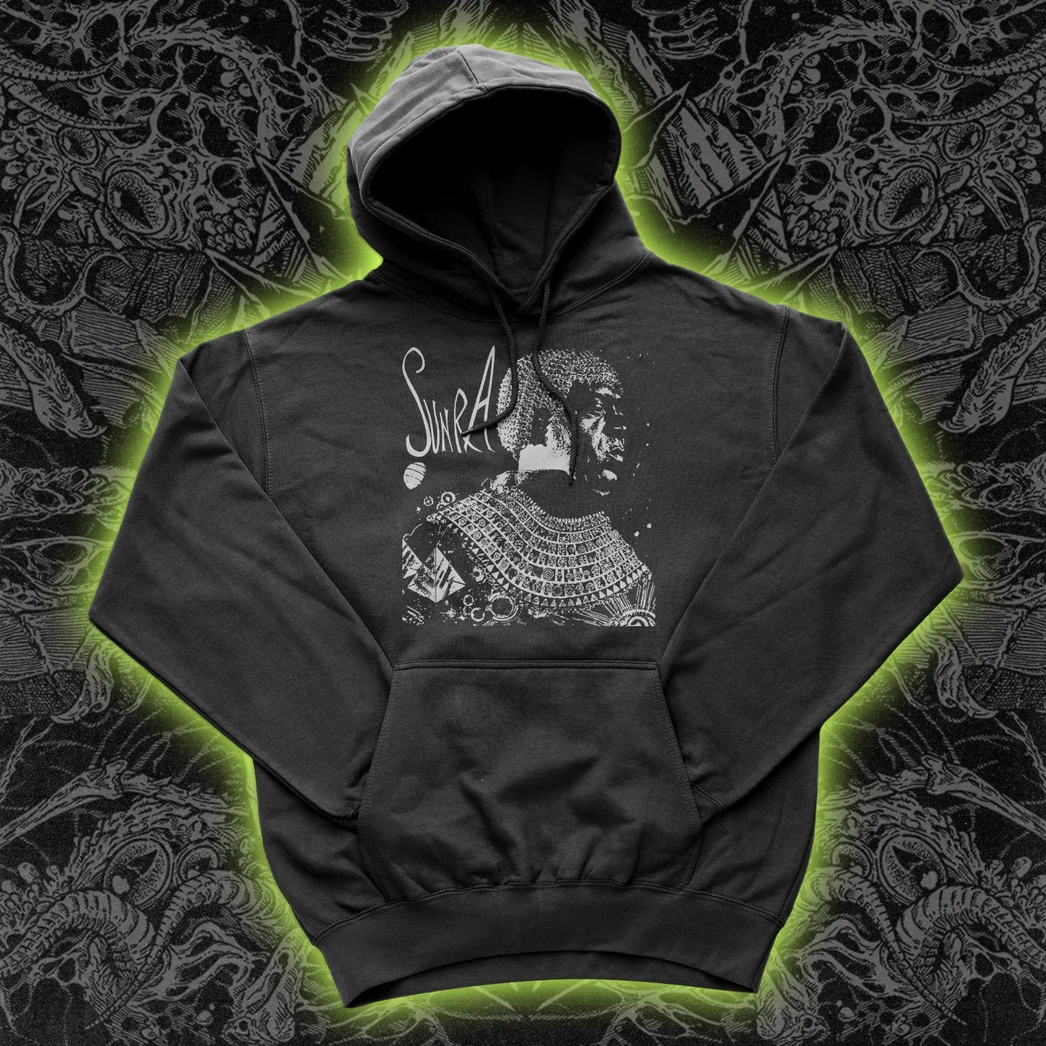 Sun Ra Space Portrait Hoodie