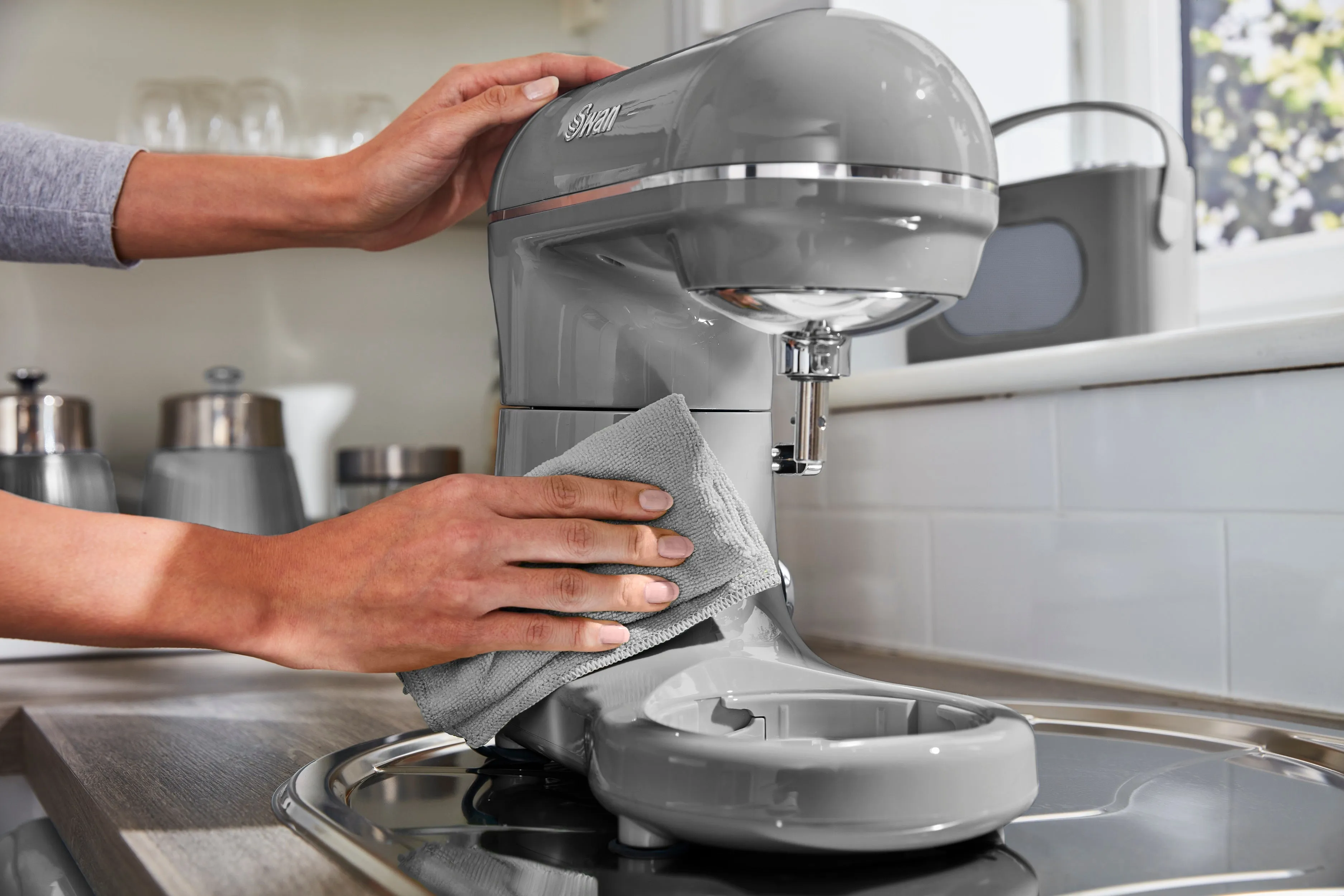 Swan 800W Retro Stand Mixer