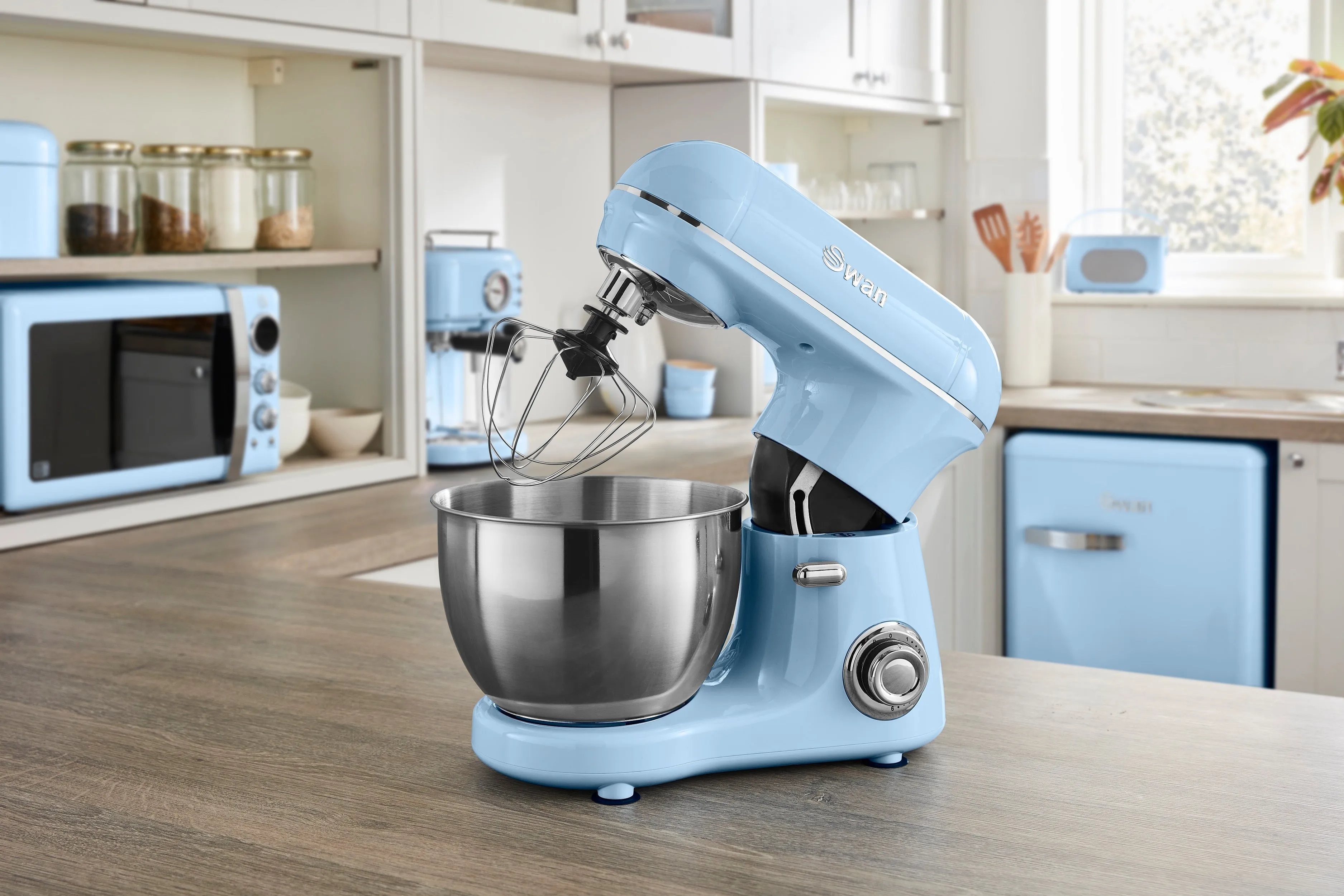 Swan 800W Retro Stand Mixer