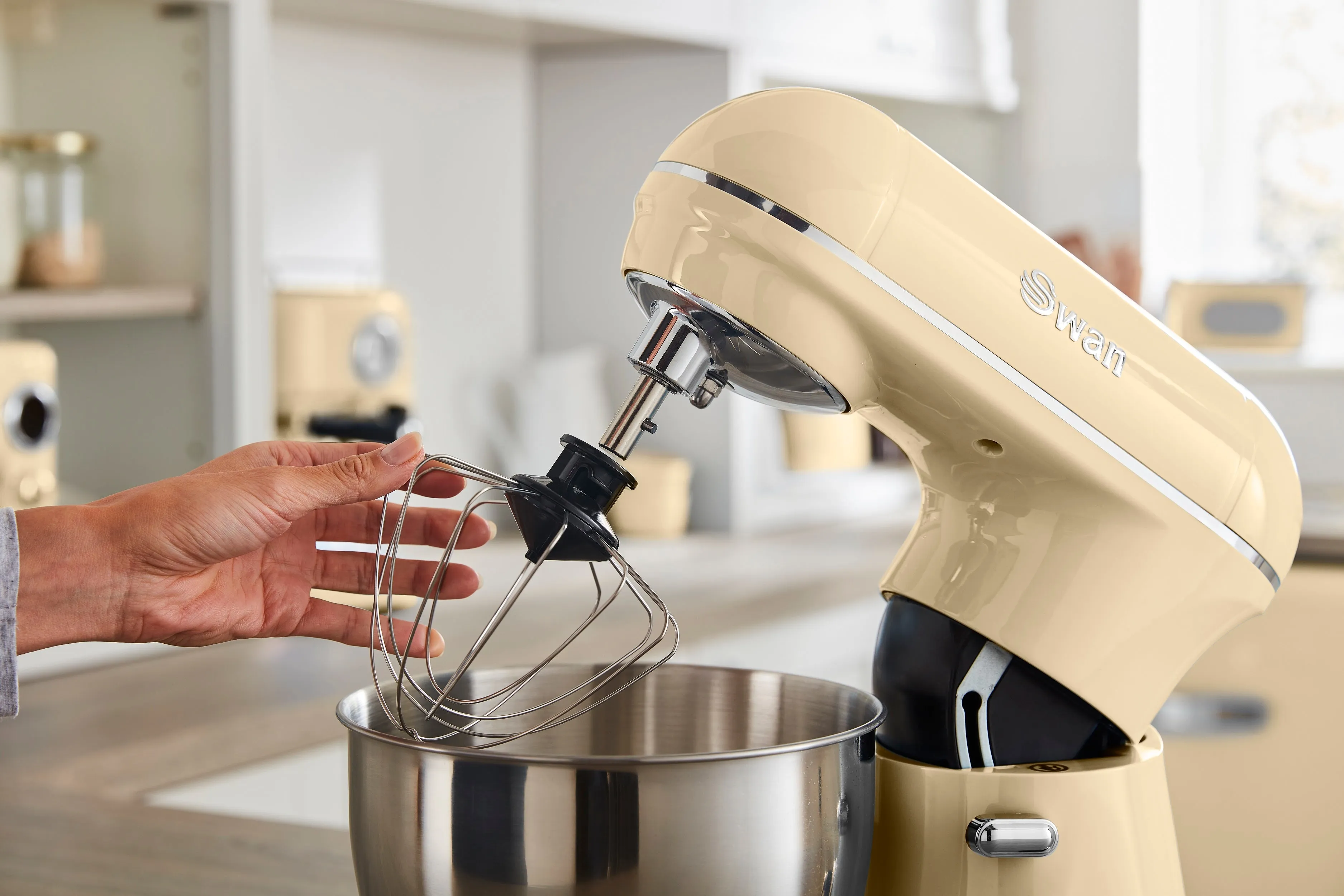 Swan 800W Retro Stand Mixer