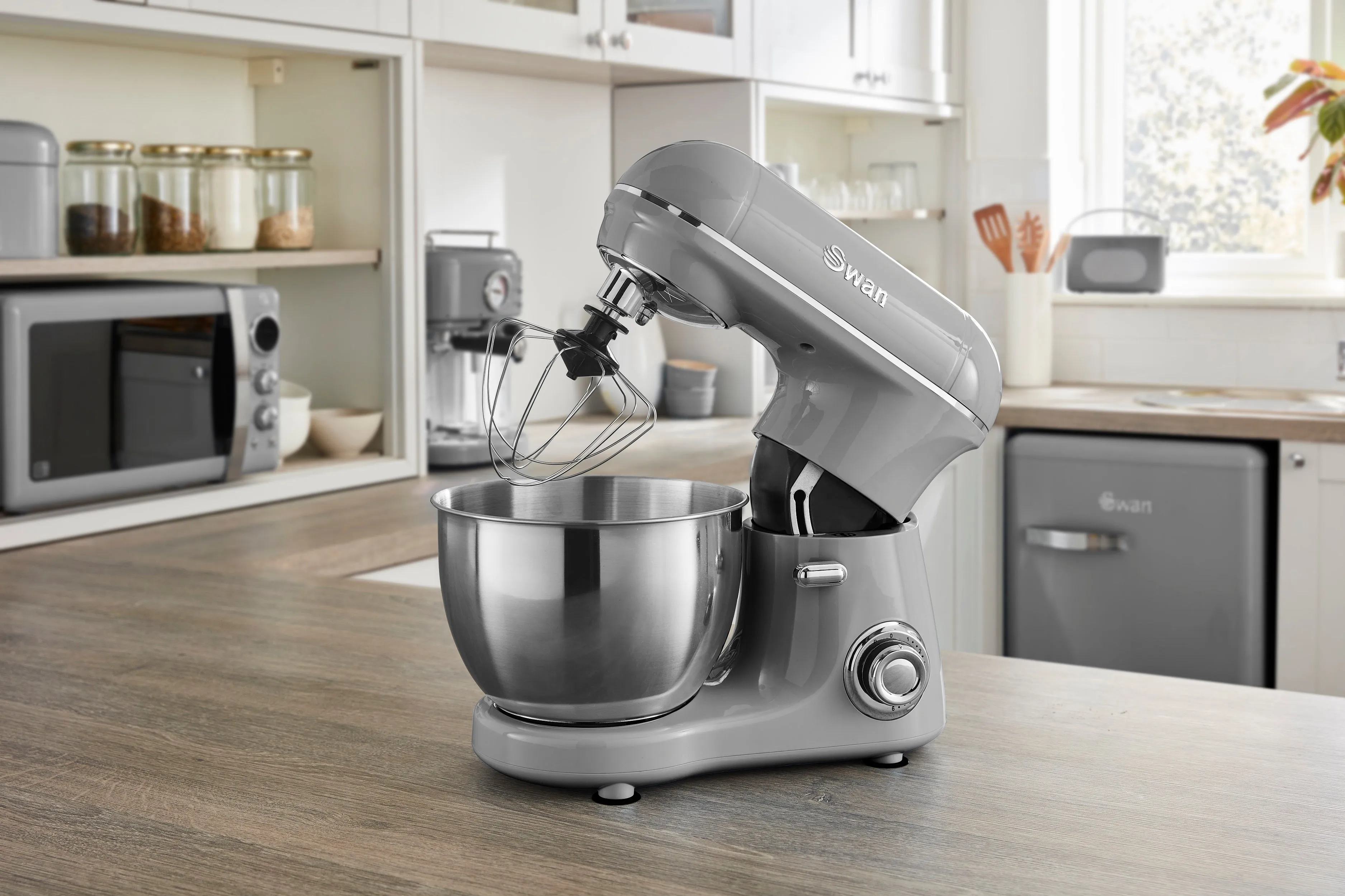 Swan 800W Retro Stand Mixer