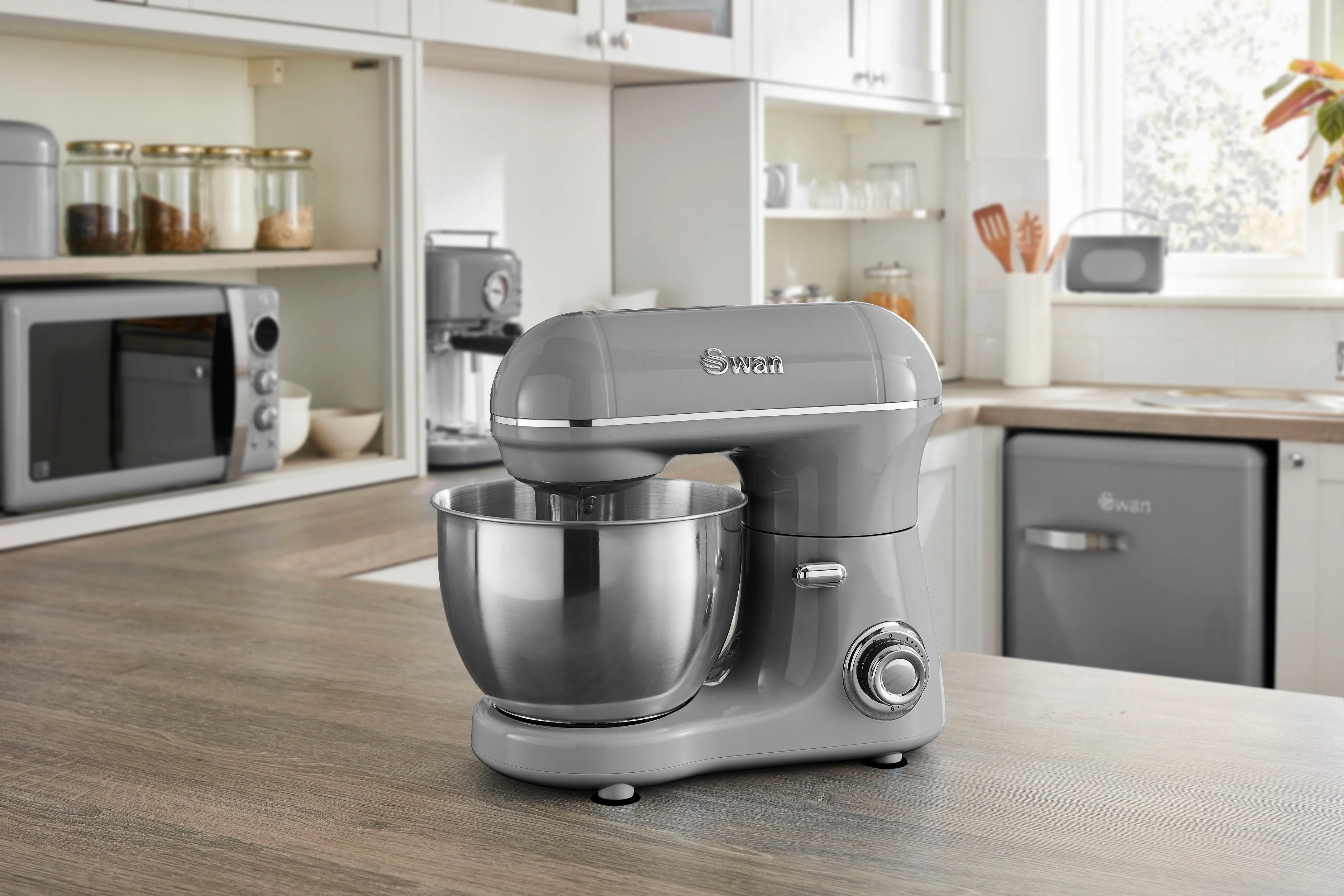 Swan 800W Retro Stand Mixer