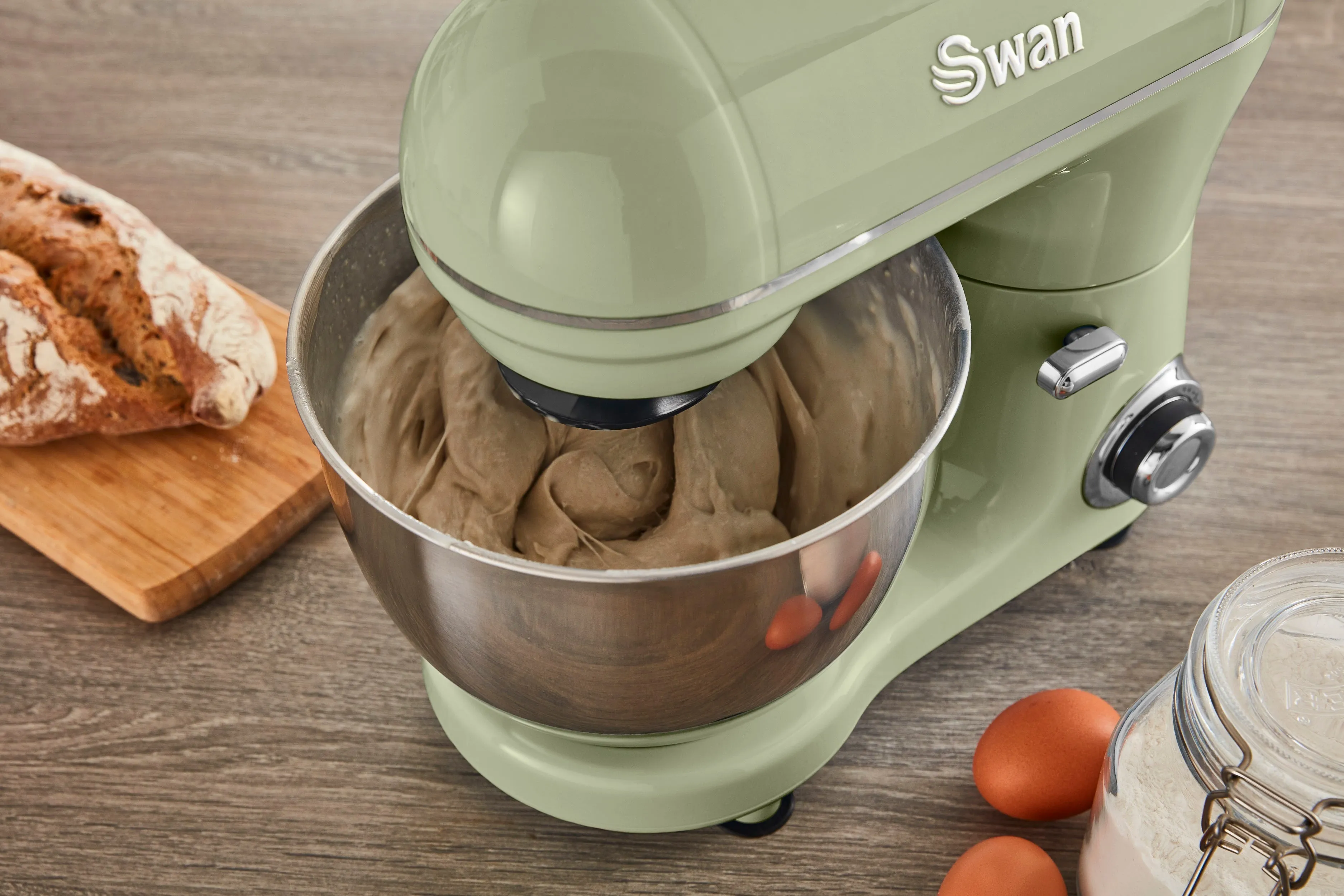 Swan 800W Retro Stand Mixer