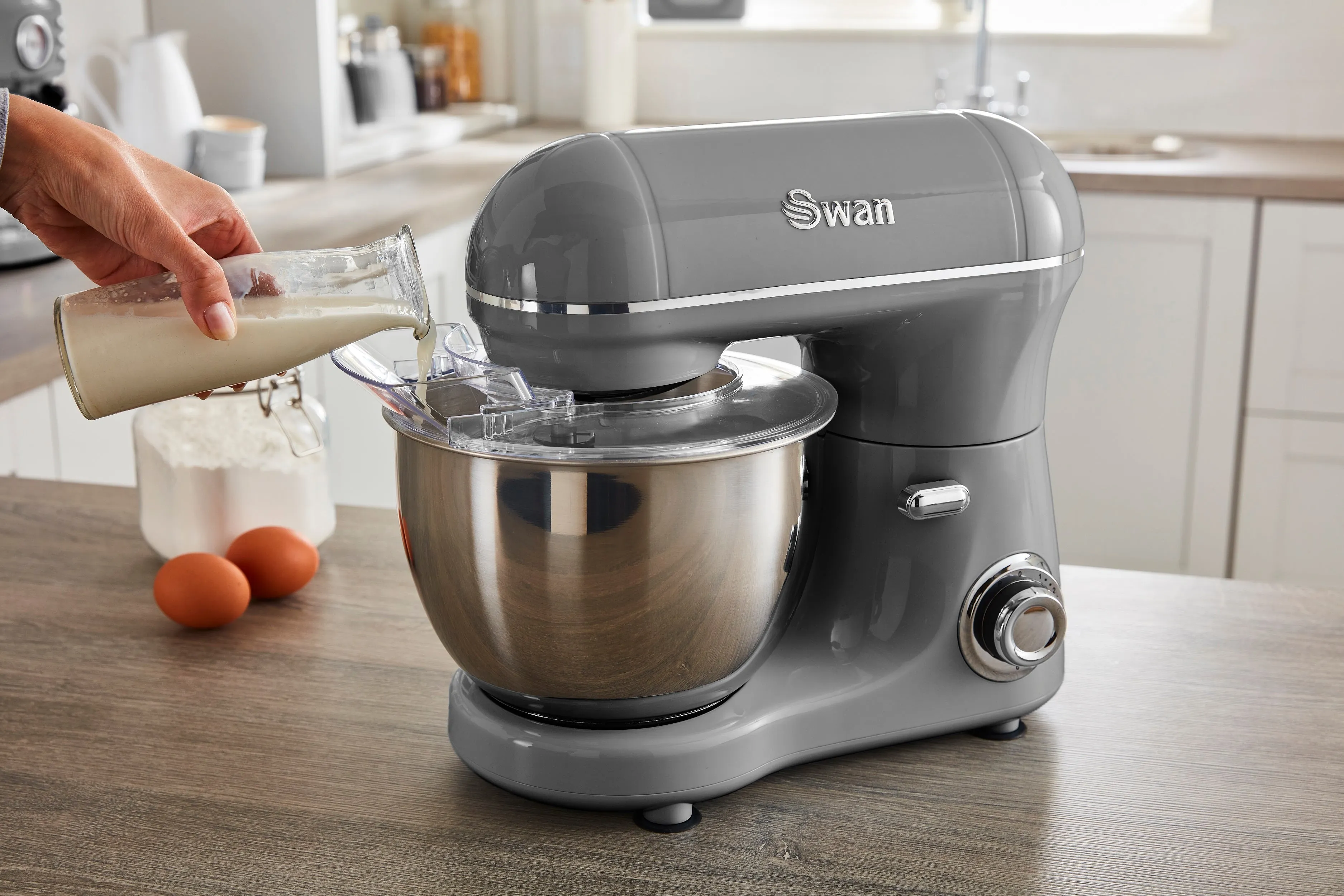 Swan 800W Retro Stand Mixer
