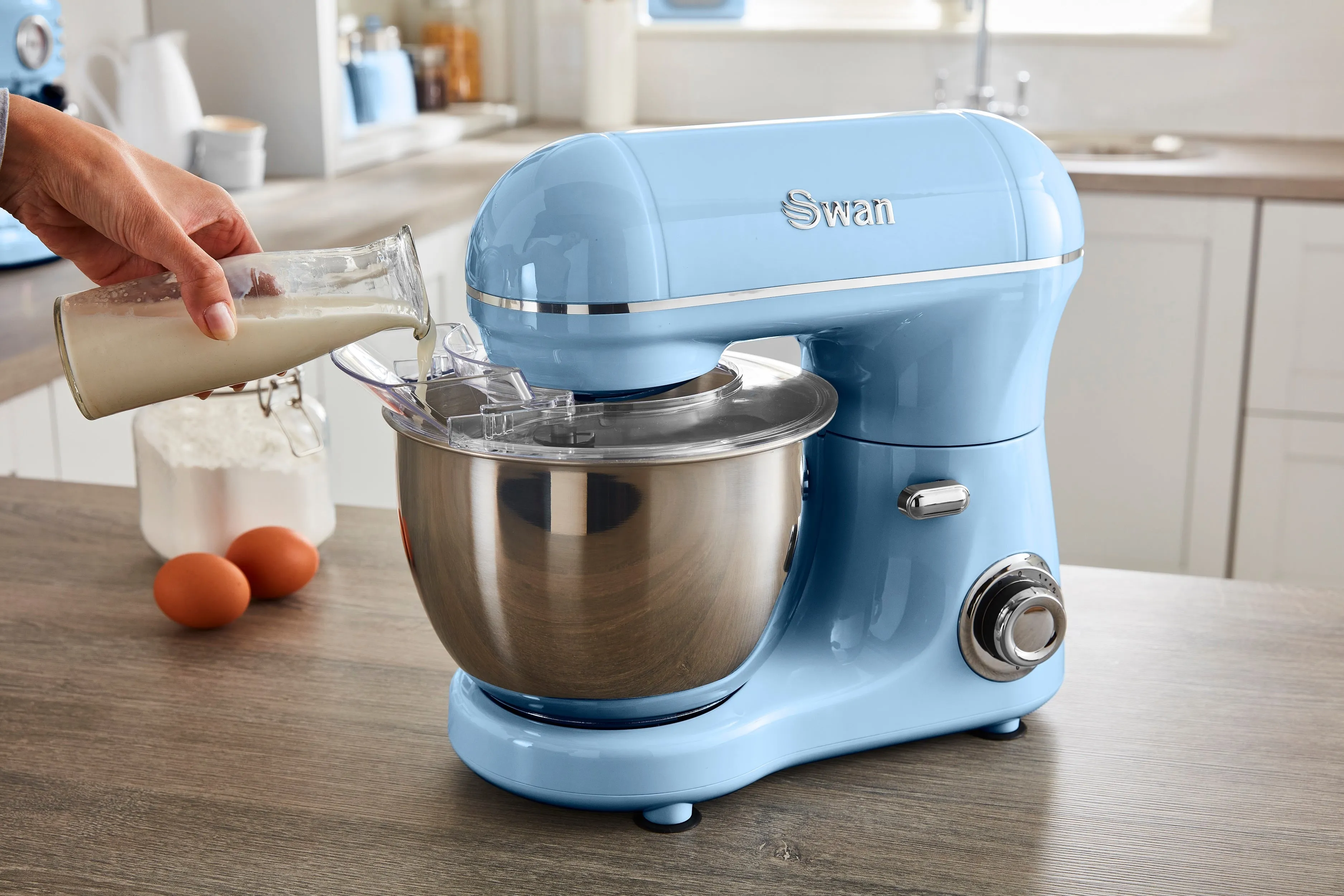 Swan 800W Retro Stand Mixer