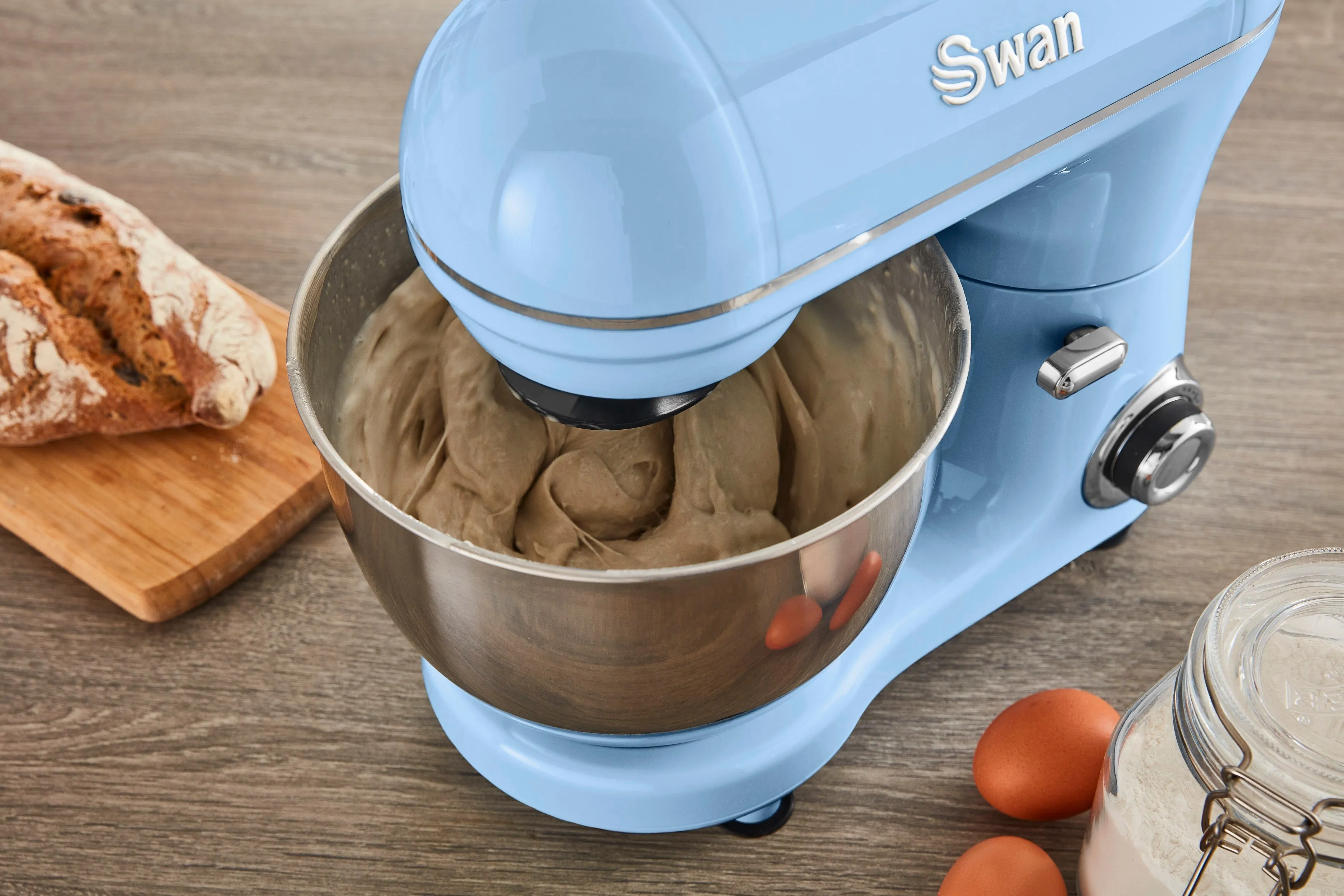 Swan 800W Retro Stand Mixer