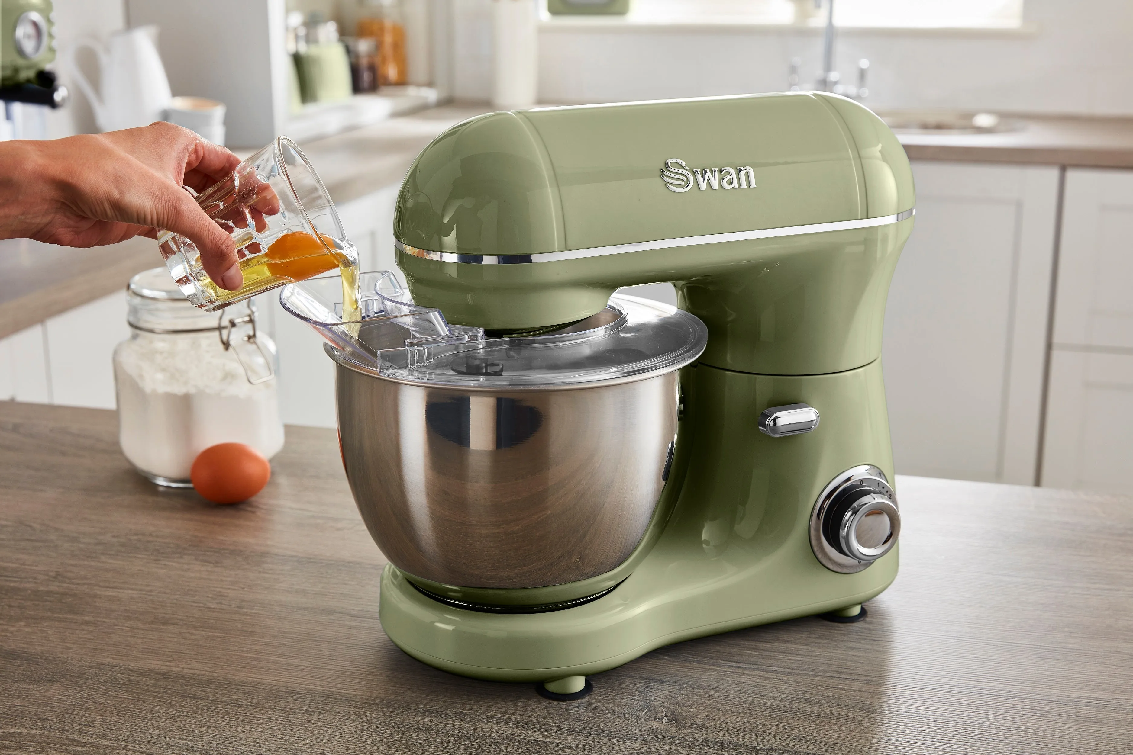 Swan 800W Retro Stand Mixer