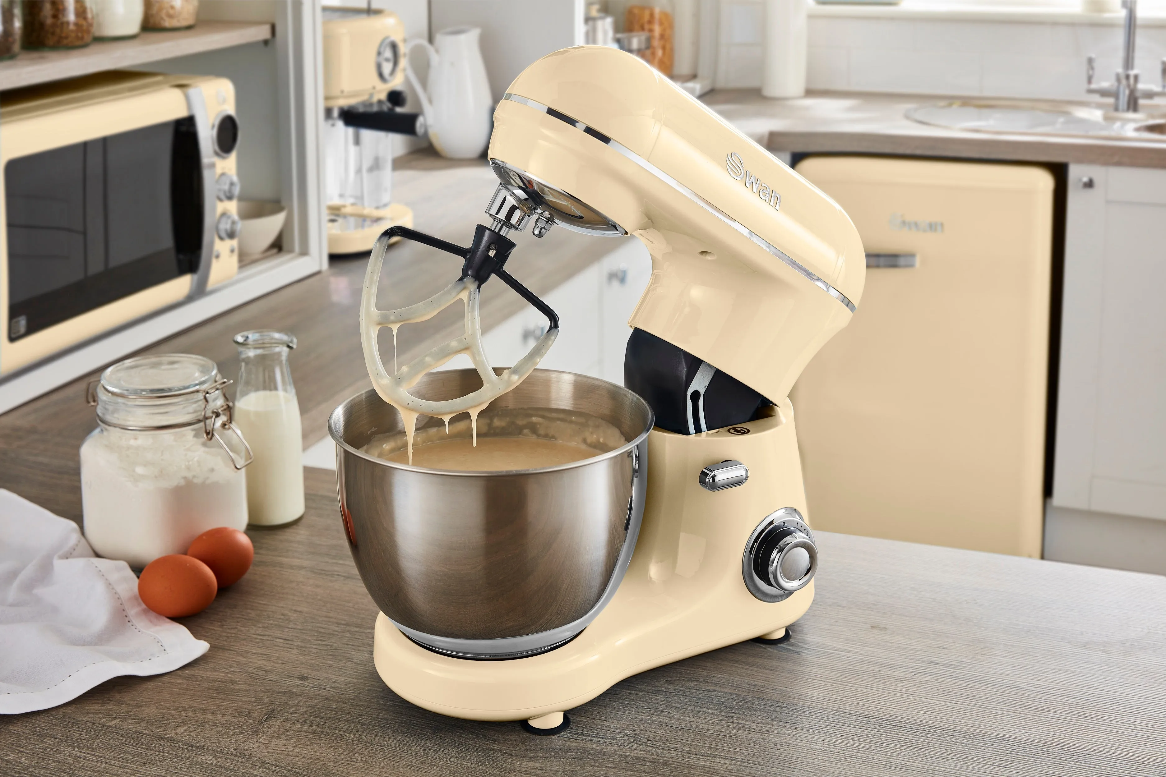 Swan 800W Retro Stand Mixer