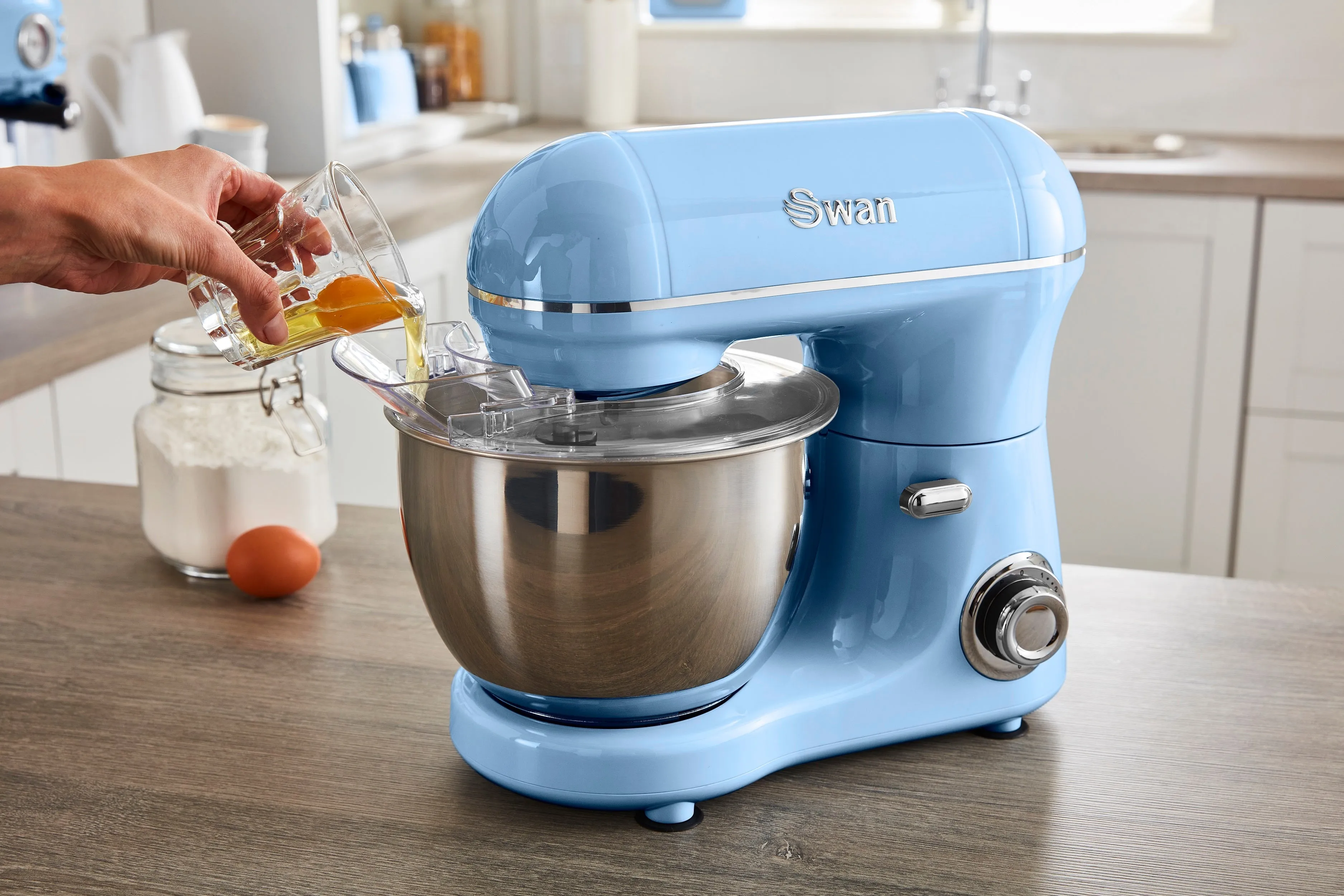 Swan 800W Retro Stand Mixer