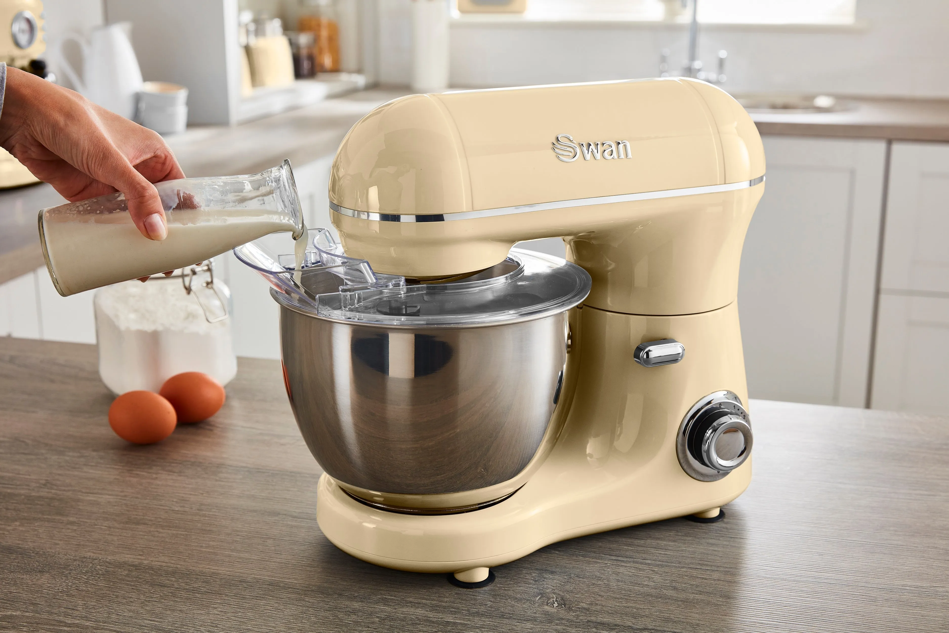 Swan 800W Retro Stand Mixer
