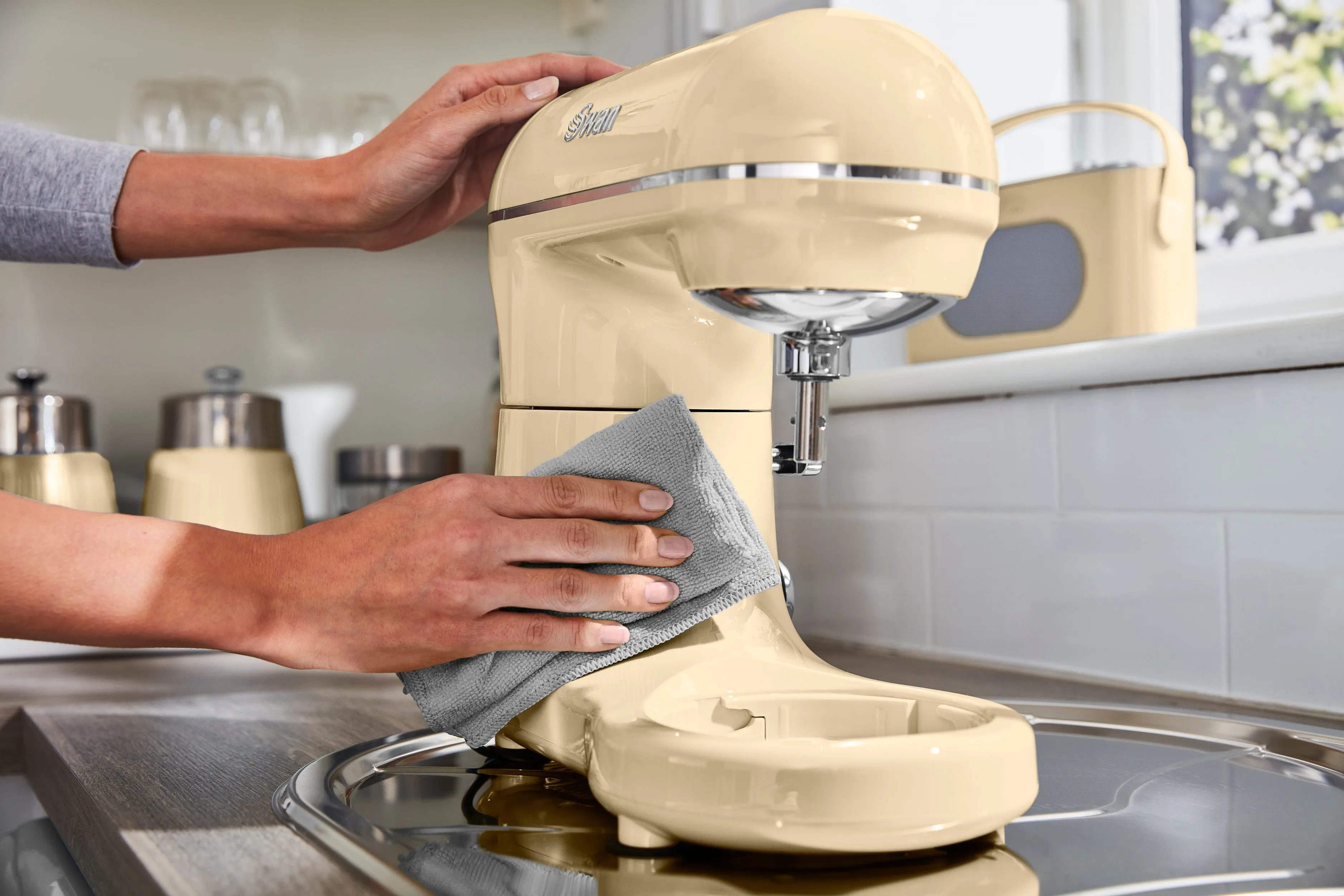 Swan 800W Retro Stand Mixer