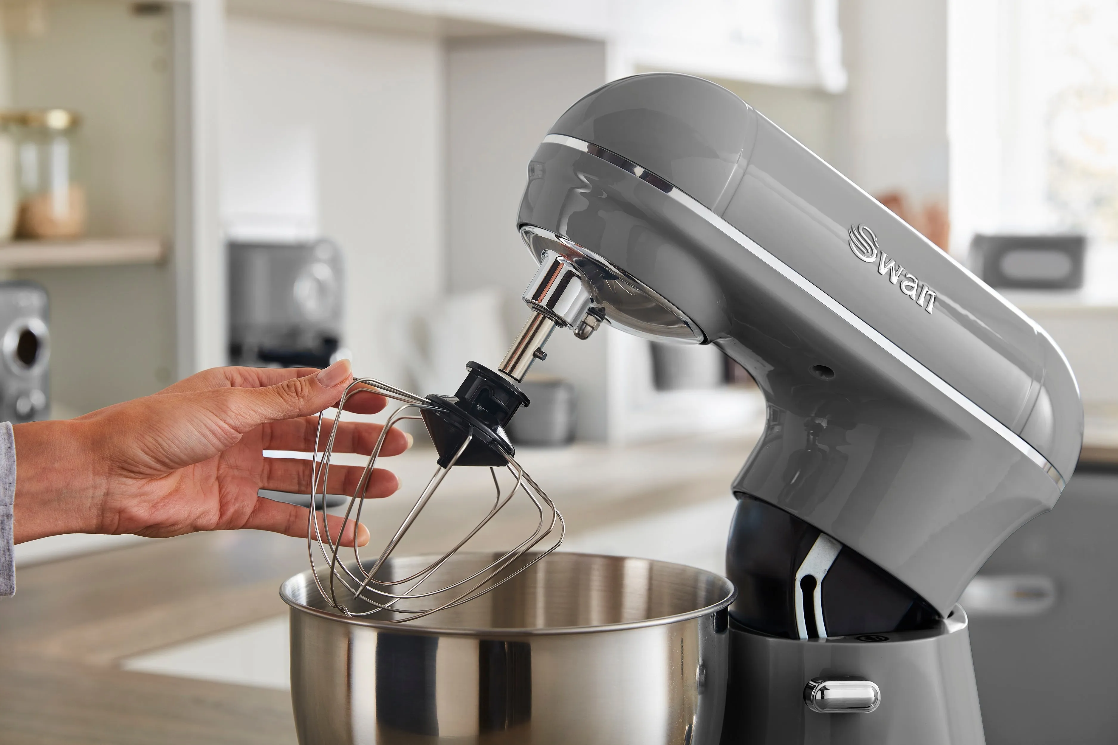 Swan 800W Retro Stand Mixer