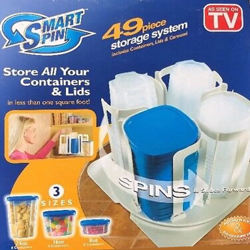 Swirl-Around Carousel Organizer by Spin N Store