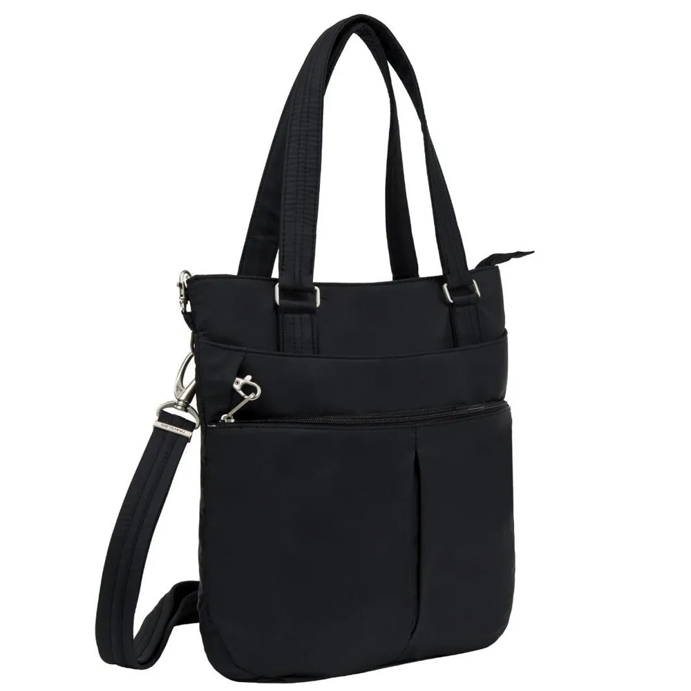 Travelon Women RFID Anti Theft Purse Crossbody Shoulder Bag Pack Multi Pocket Bk