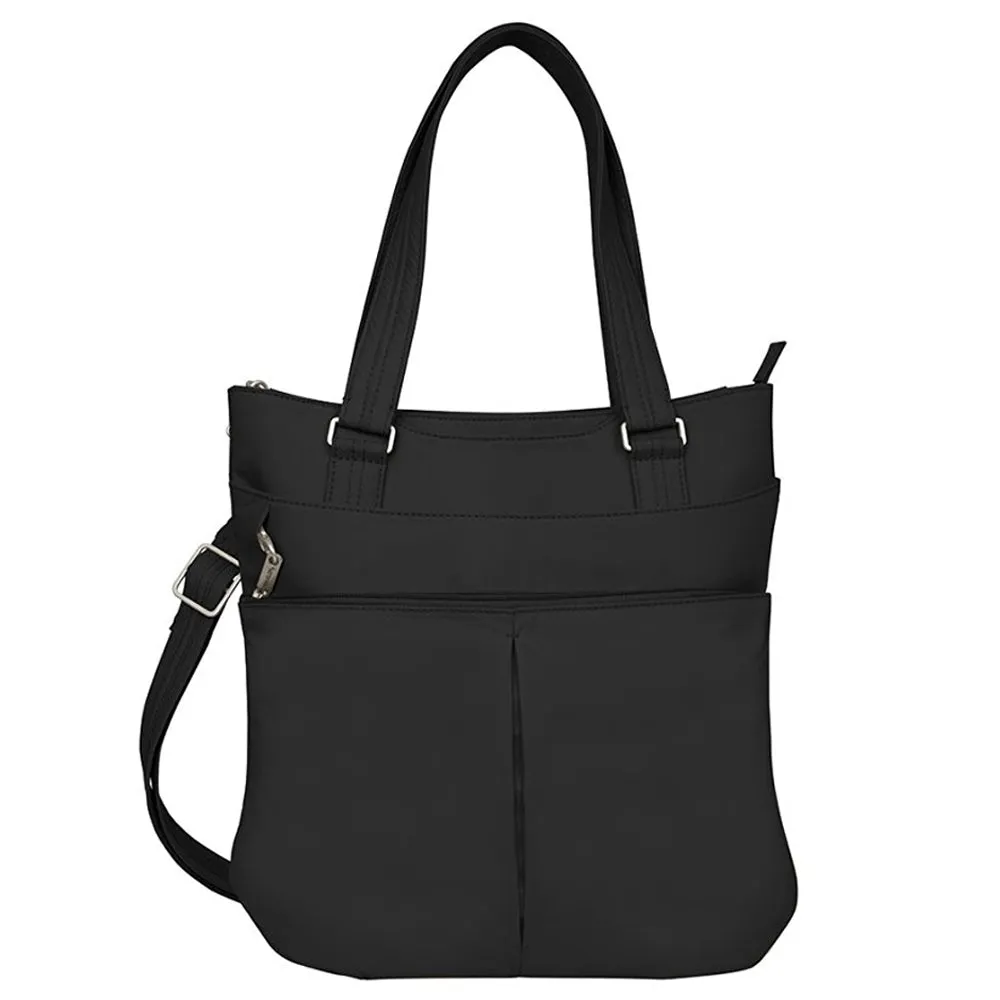 Travelon Women RFID Anti Theft Purse Crossbody Shoulder Bag Pack Multi Pocket Bk
