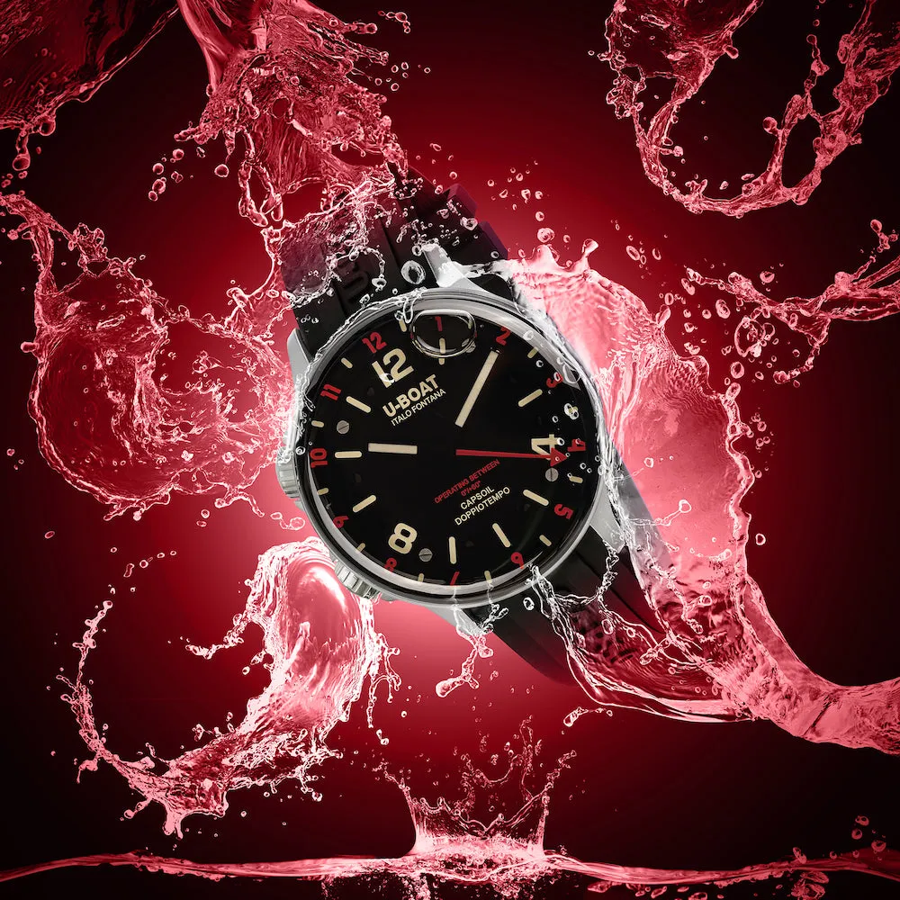 UB Watch Capsoil Doppiotempo 45 SS Red IndICs