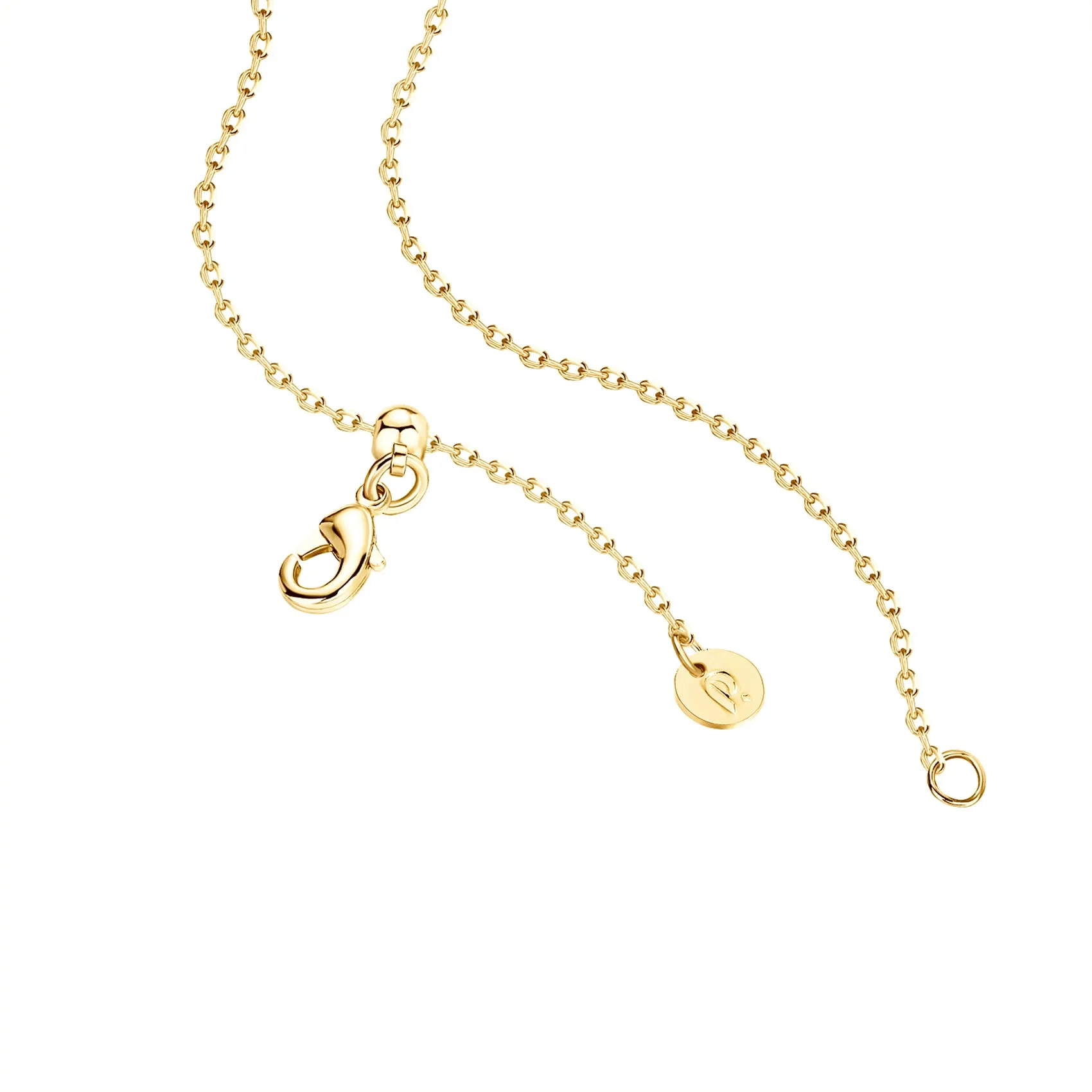 Vermeil Sun-Moon Engraved Coin Pendant