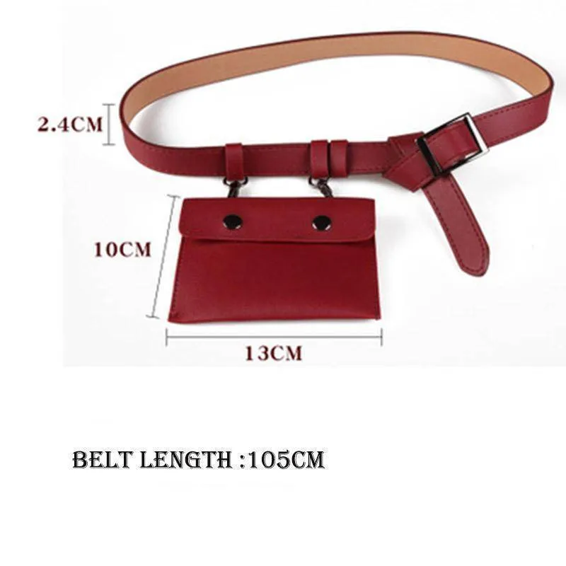 Waist Pack, Flap Fanny Bag