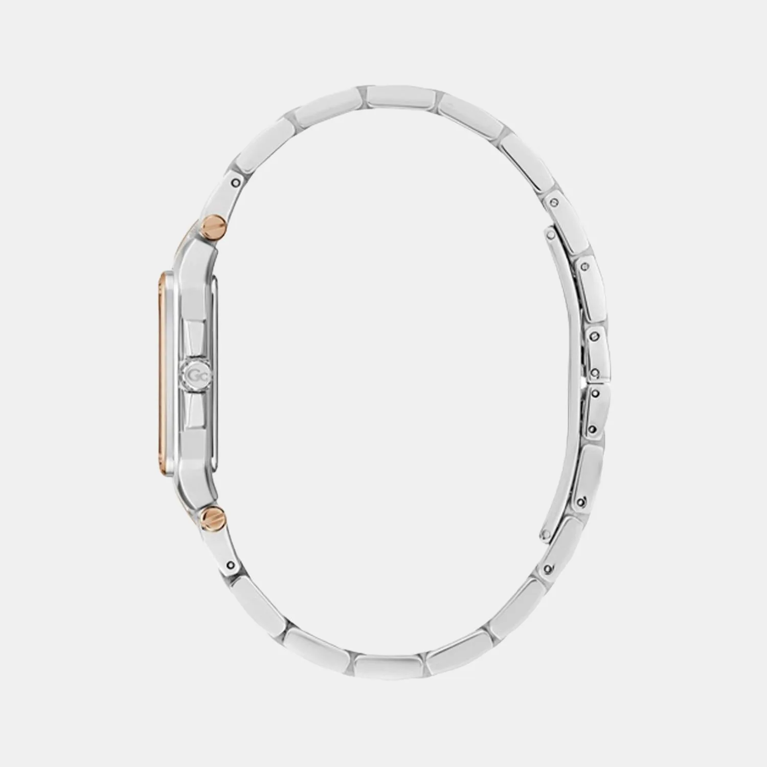 Women White Analog Stainless Steel Watch Y85002L1MF